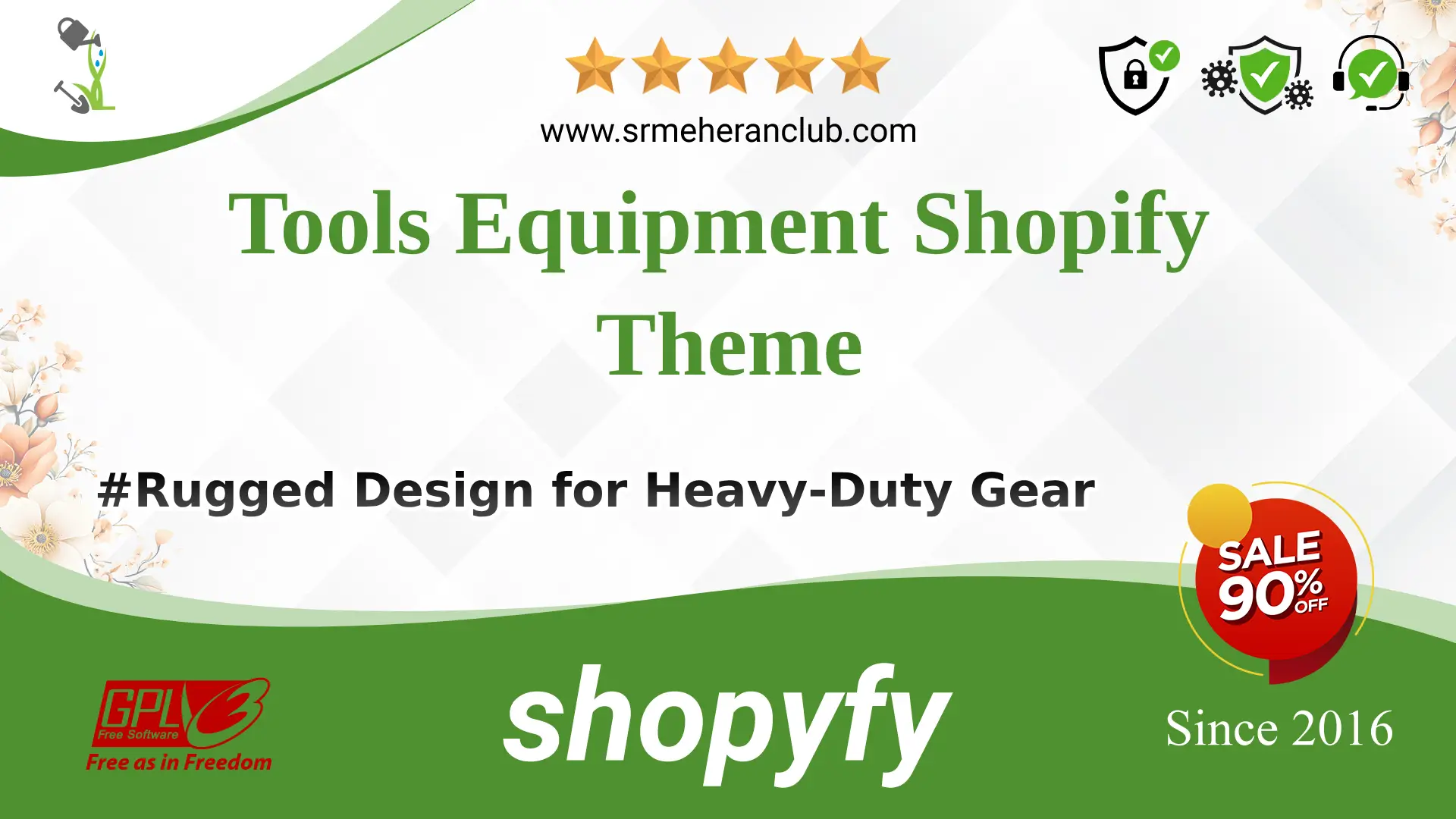 Tools Equipment Shopify Theme — Theme by Templatemonster