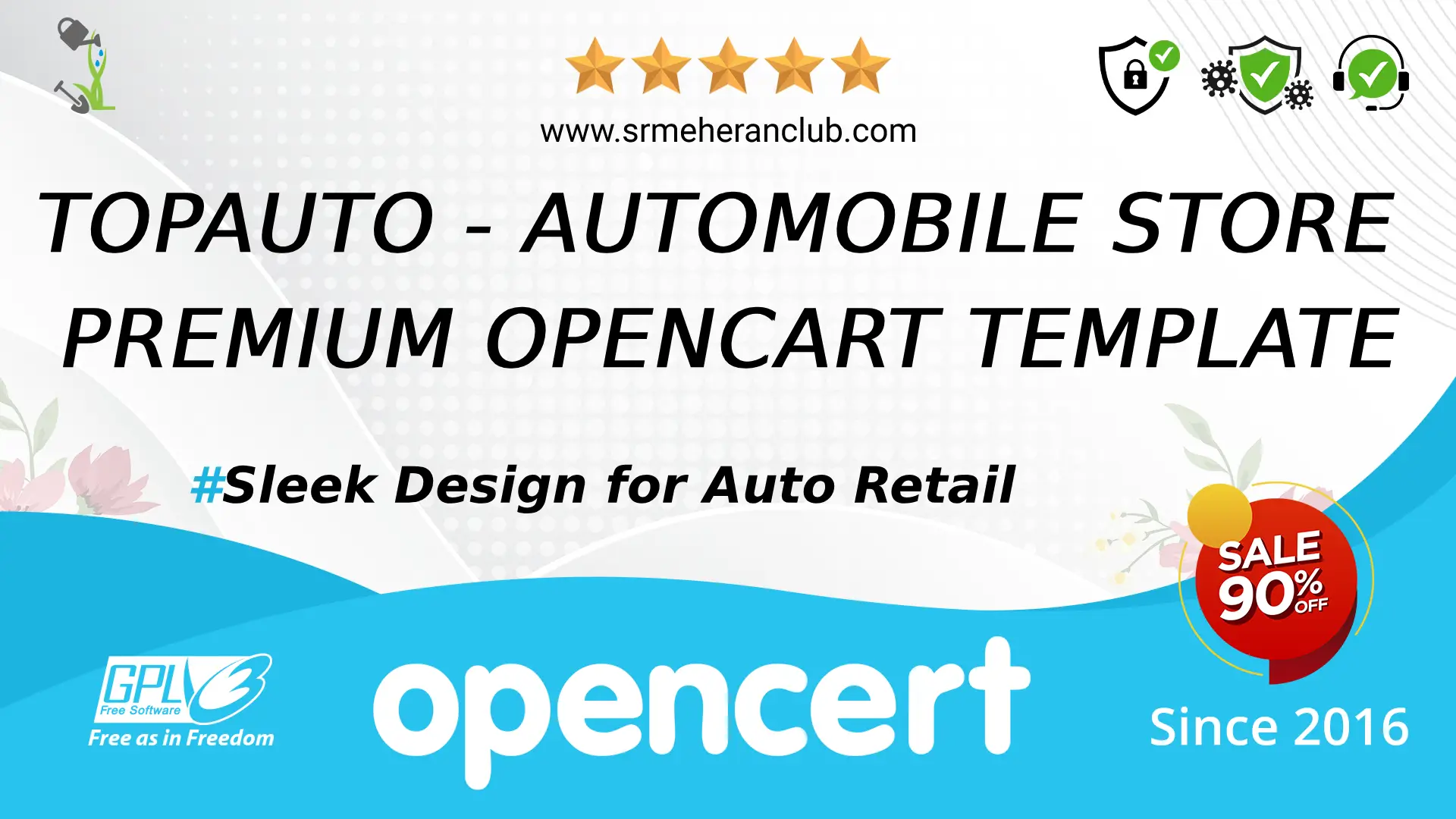 Topauto – Automobile Store Premium OpenCart Template — Template by Templatemonster
