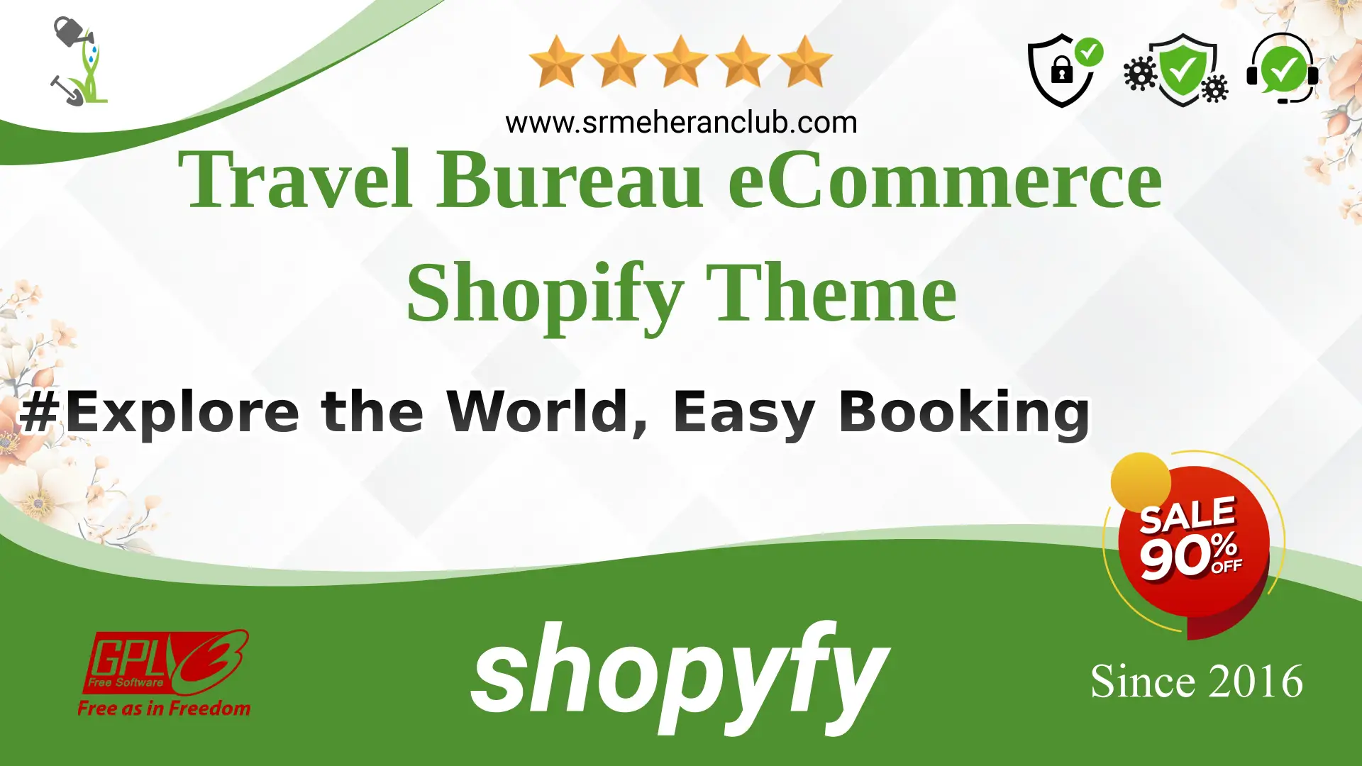 Travel Bureau eCommerce Shopify Theme — Theme by Templatemonster
