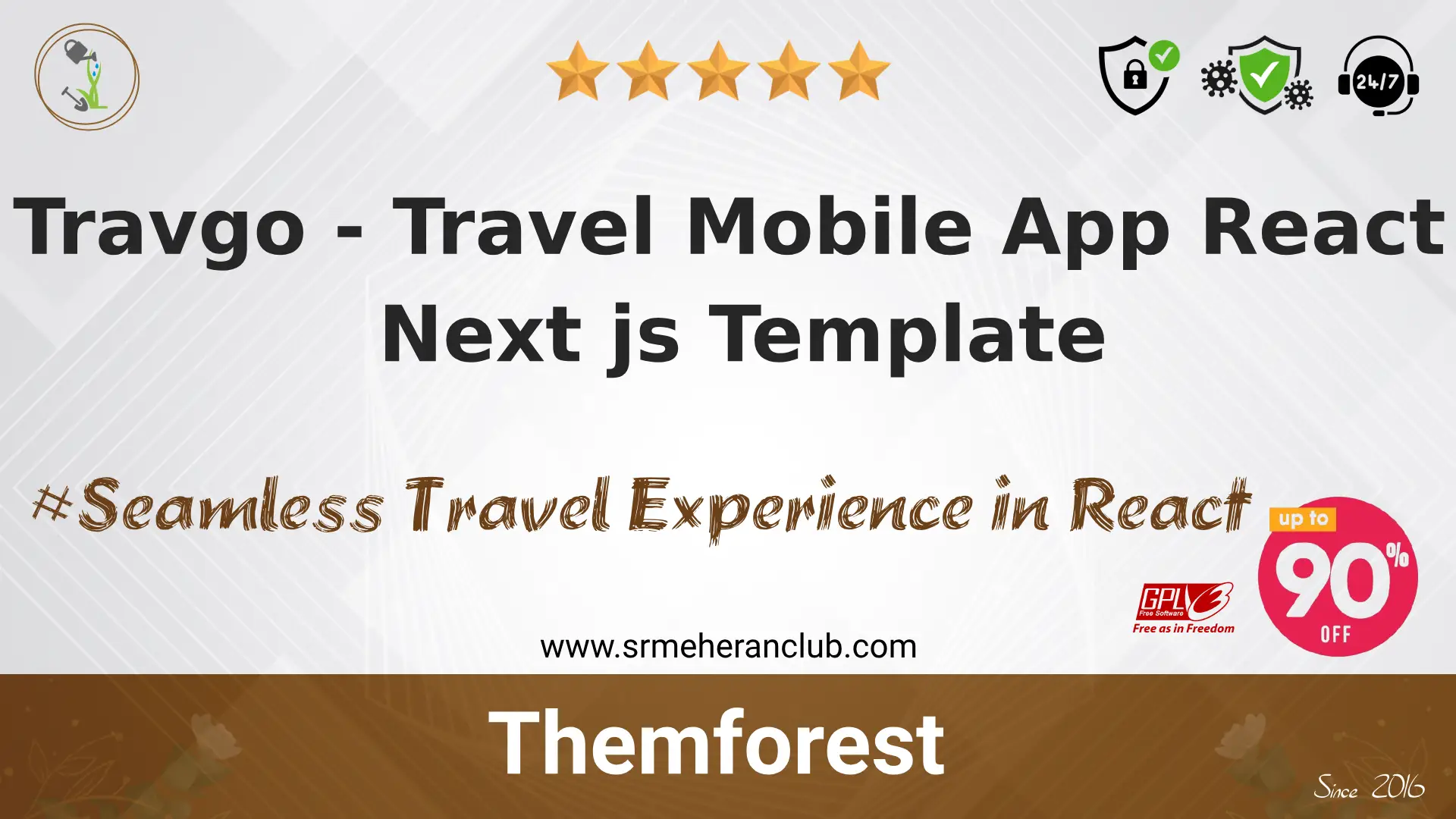 Travgo – Travel Mobile App React Next js Template