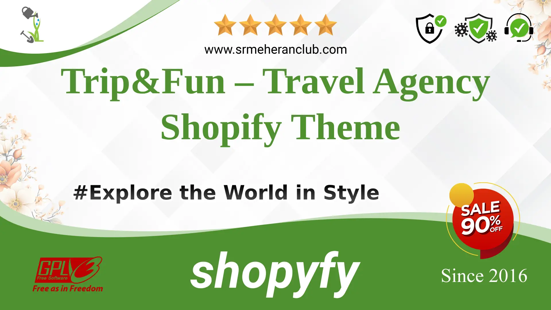 Trip&Fun – Travel Agency Shopify Theme — Theme by Templatemonster