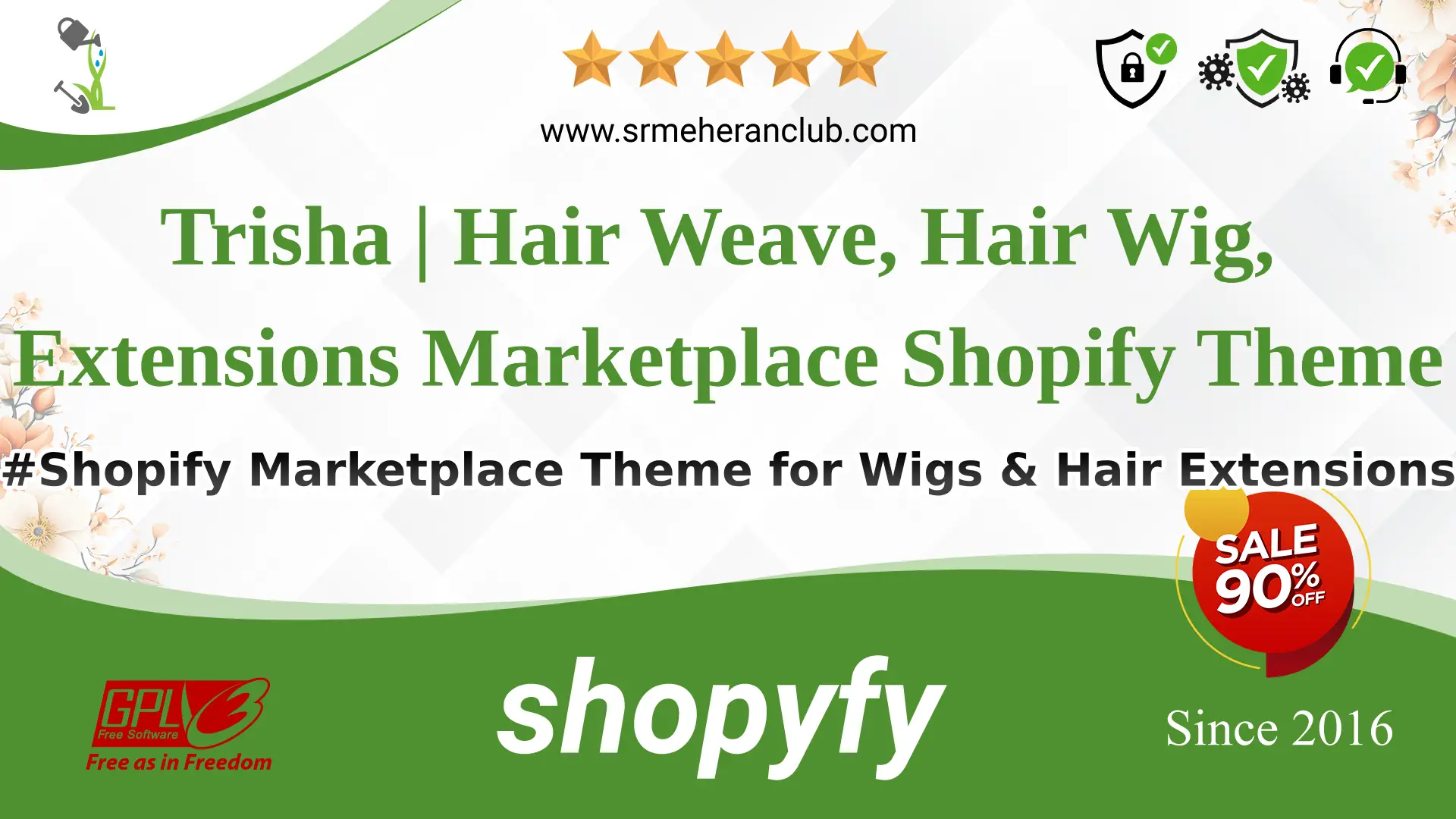 Trisha | Hair Weave, Hair Wig, Extensions Marketplace Shopify Theme — Theme by Themeforest