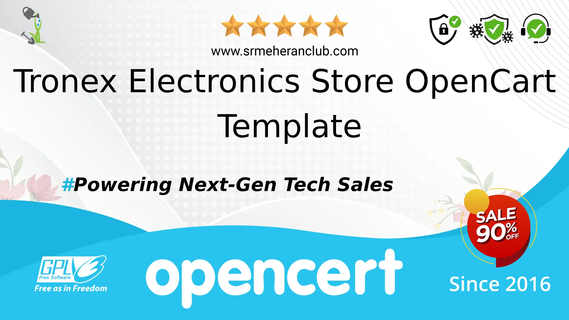Tronex Electronics Store OpenCart Template — Template by Templatemonster