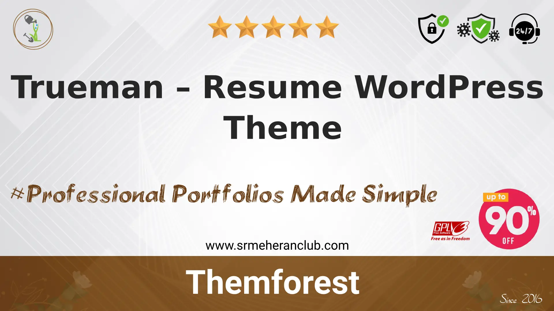 Trueman – Resume WordPress Theme — Theme by Themeforest