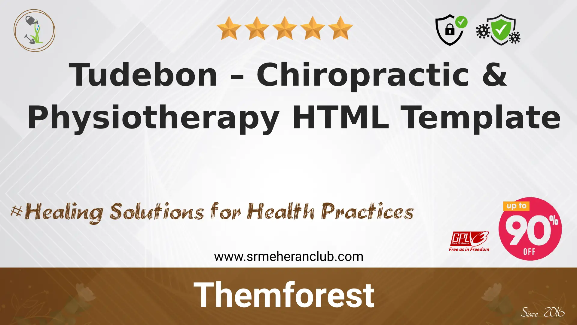 Tudebon – Chiropractic & Physiotherapy HTML Template