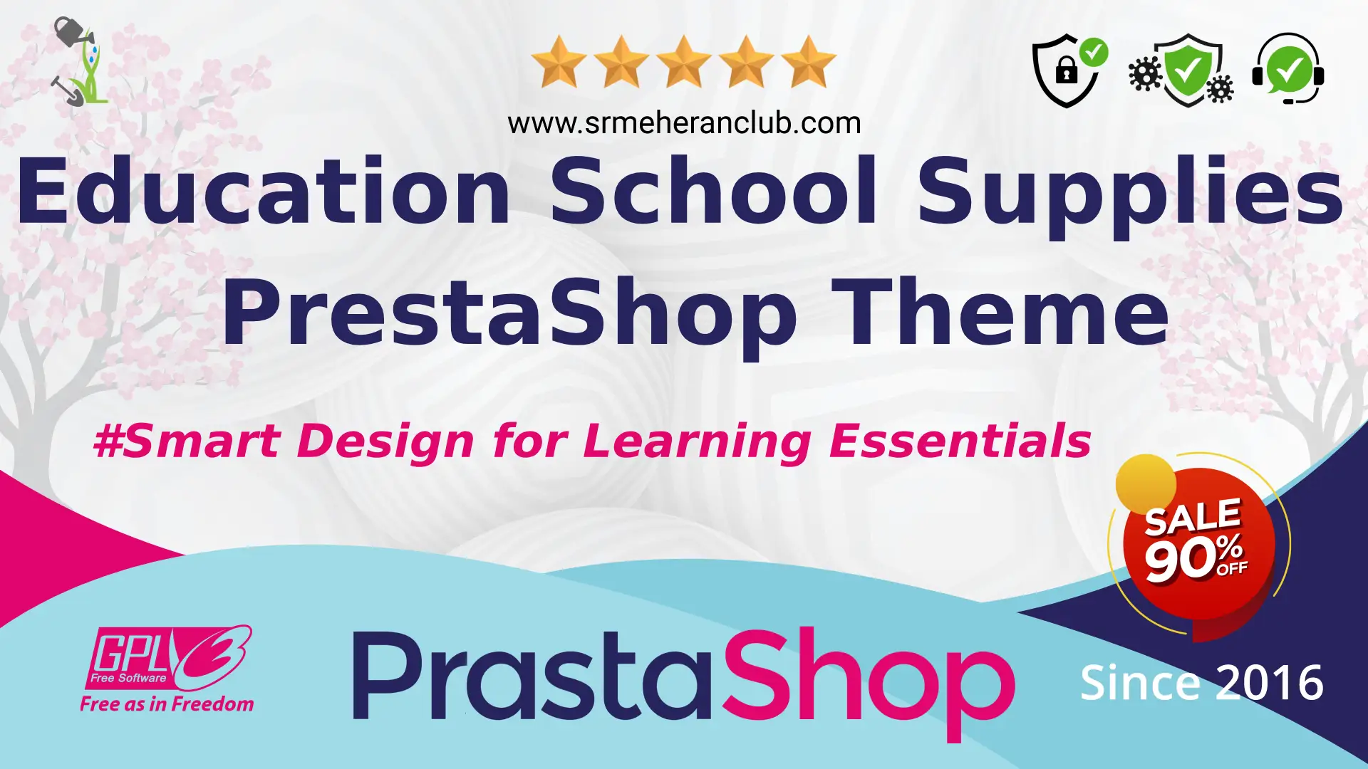 Education School Supplies PrestaShop Theme — Theme by Templatemonster