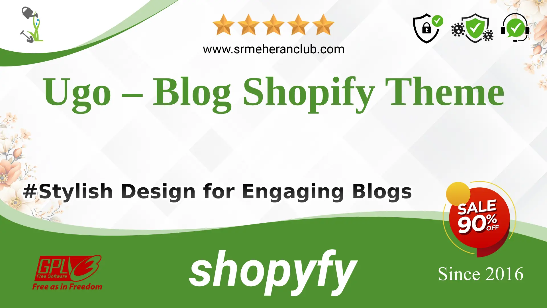 Ugo – Blog Shopify Theme — Theme by Themeforest