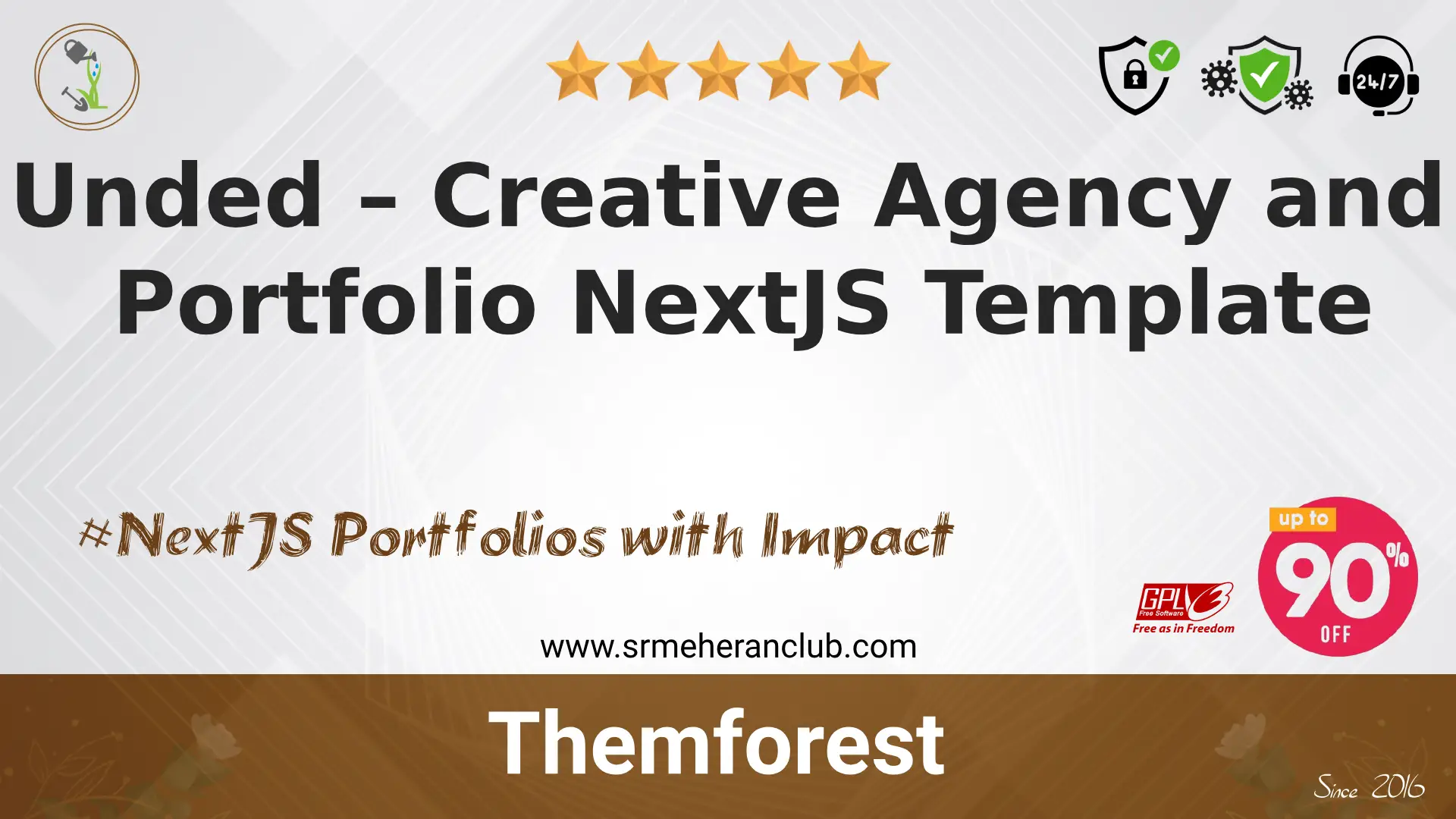 Unded – Creative Agency and Portfolio NextJS Template