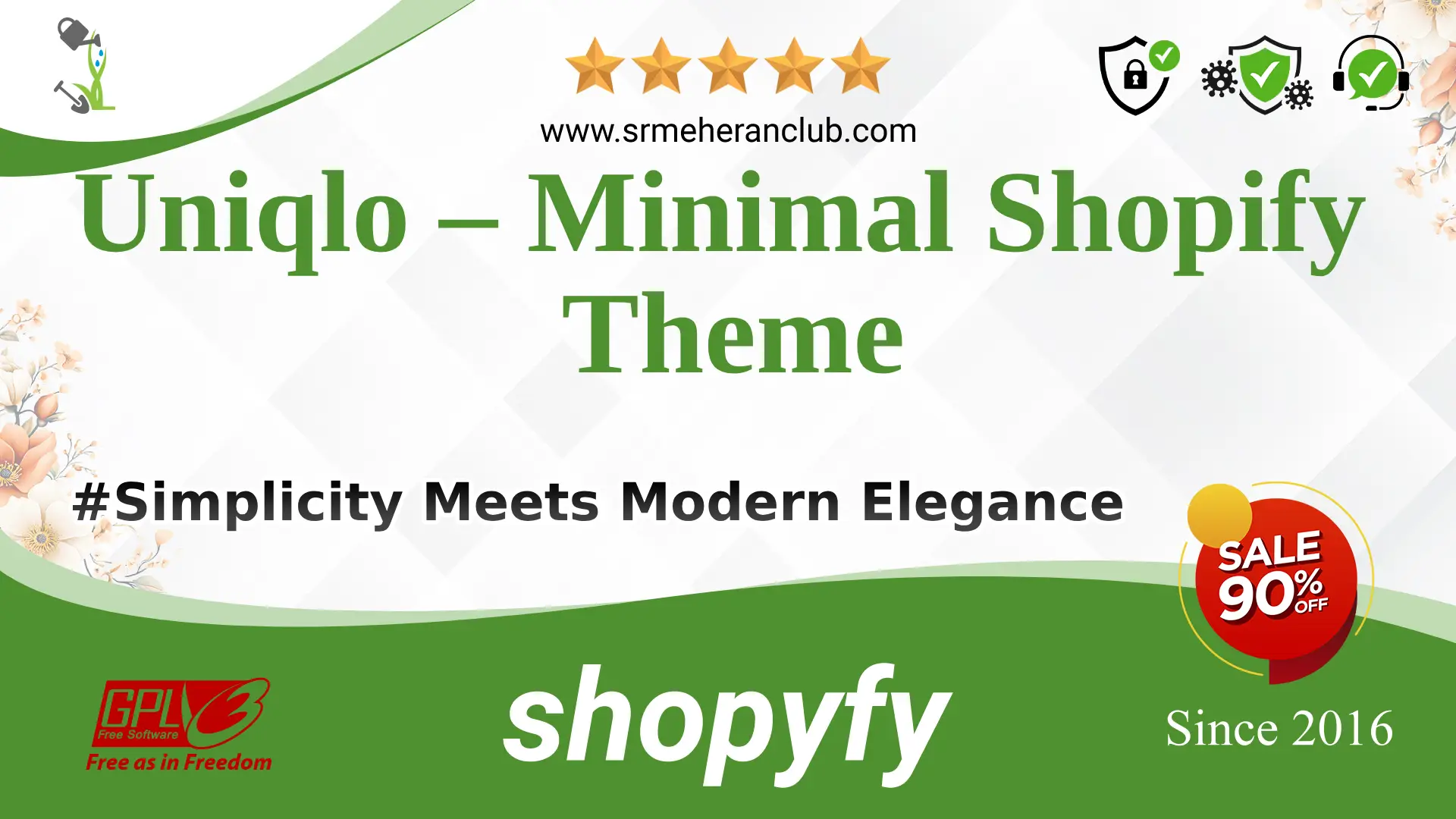 Uniqlo – Minimal Shopify Theme — Theme by Templatemonster