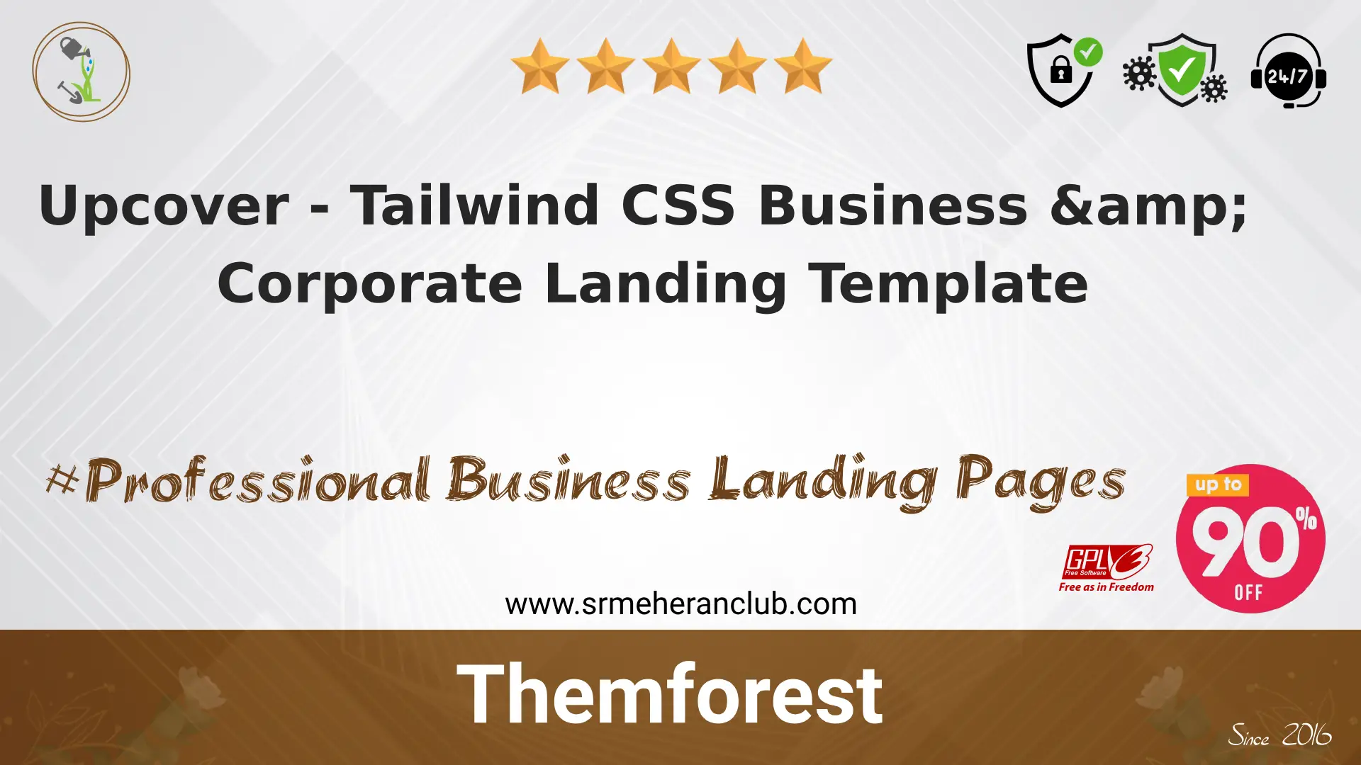 Upcover – Tailwind CSS Business & Corporate Landing Template — Template by Themeforest
