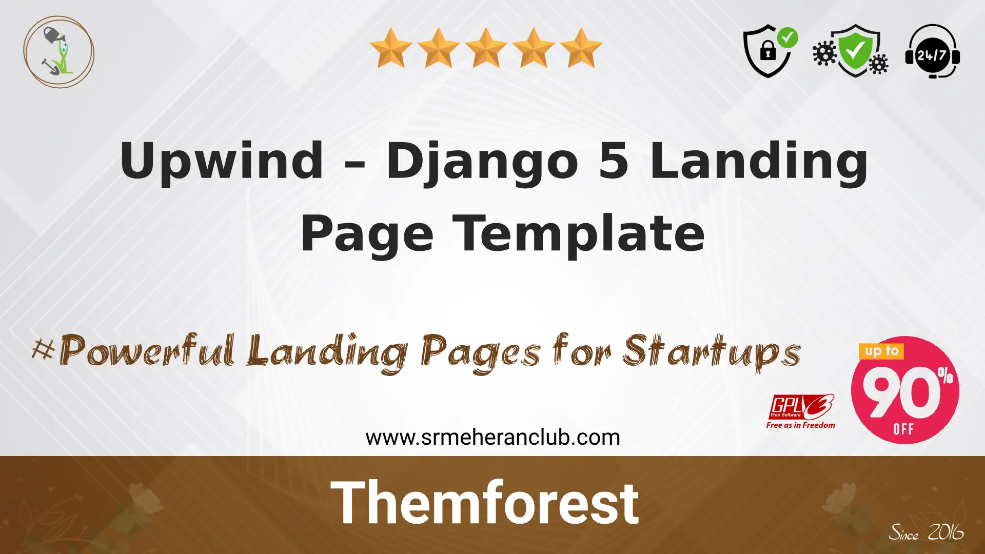 Upwind – Django 5 Landing Page Template — Template by Themeforest