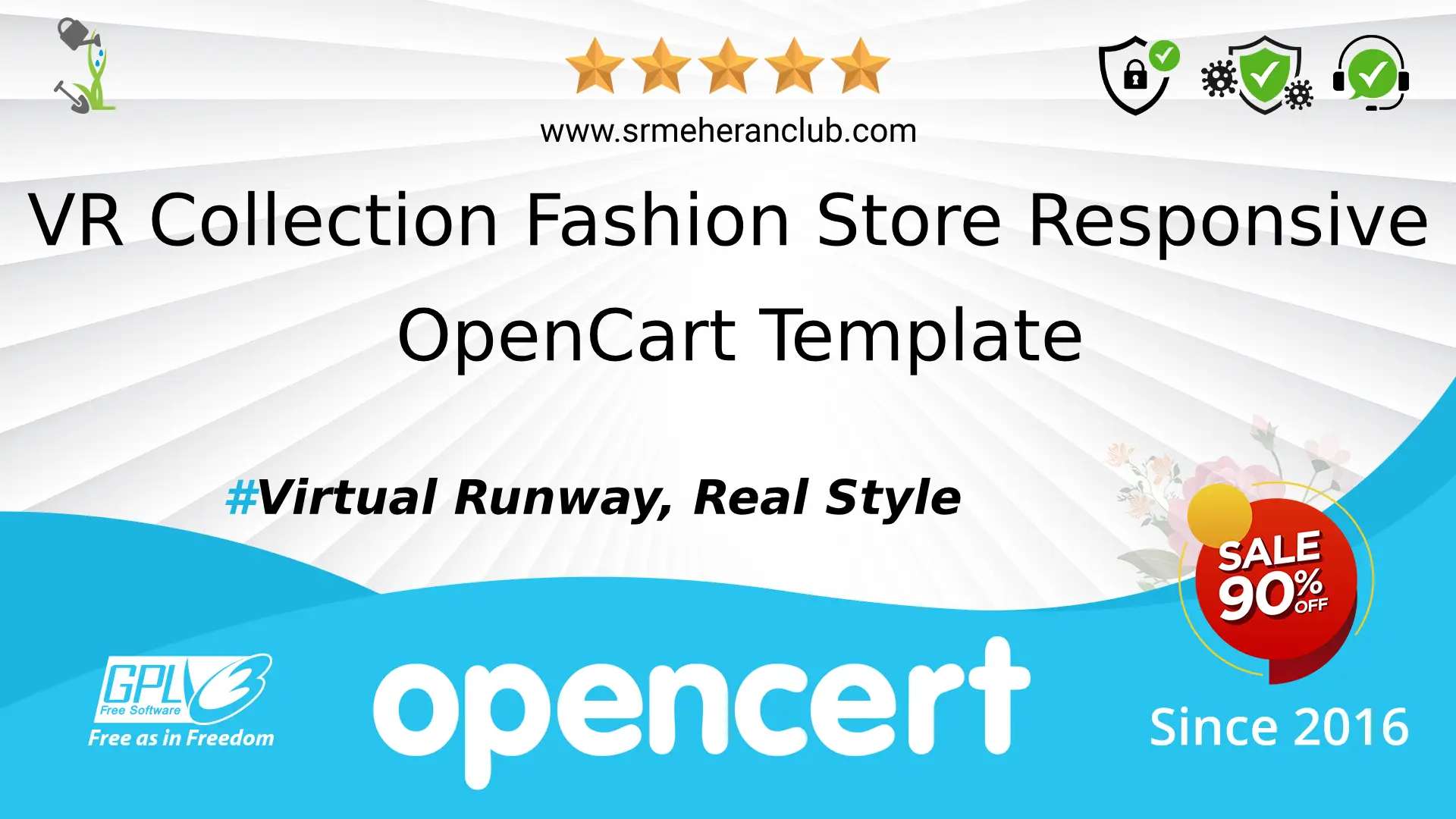VR Collection Fashion Store Responsive OpenCart Template