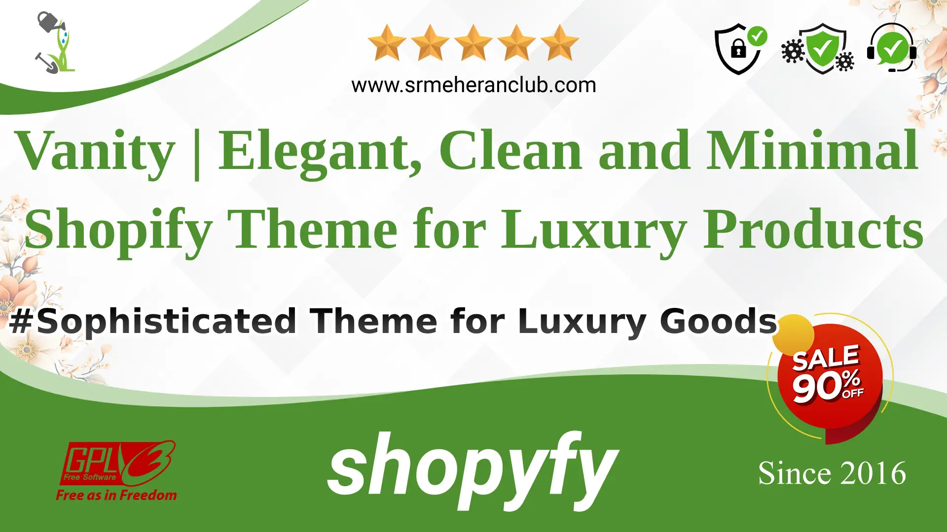 Vanity | Elegant, Clean and Minimal Shopify Theme for Luxury Products — Theme by Templatemonster