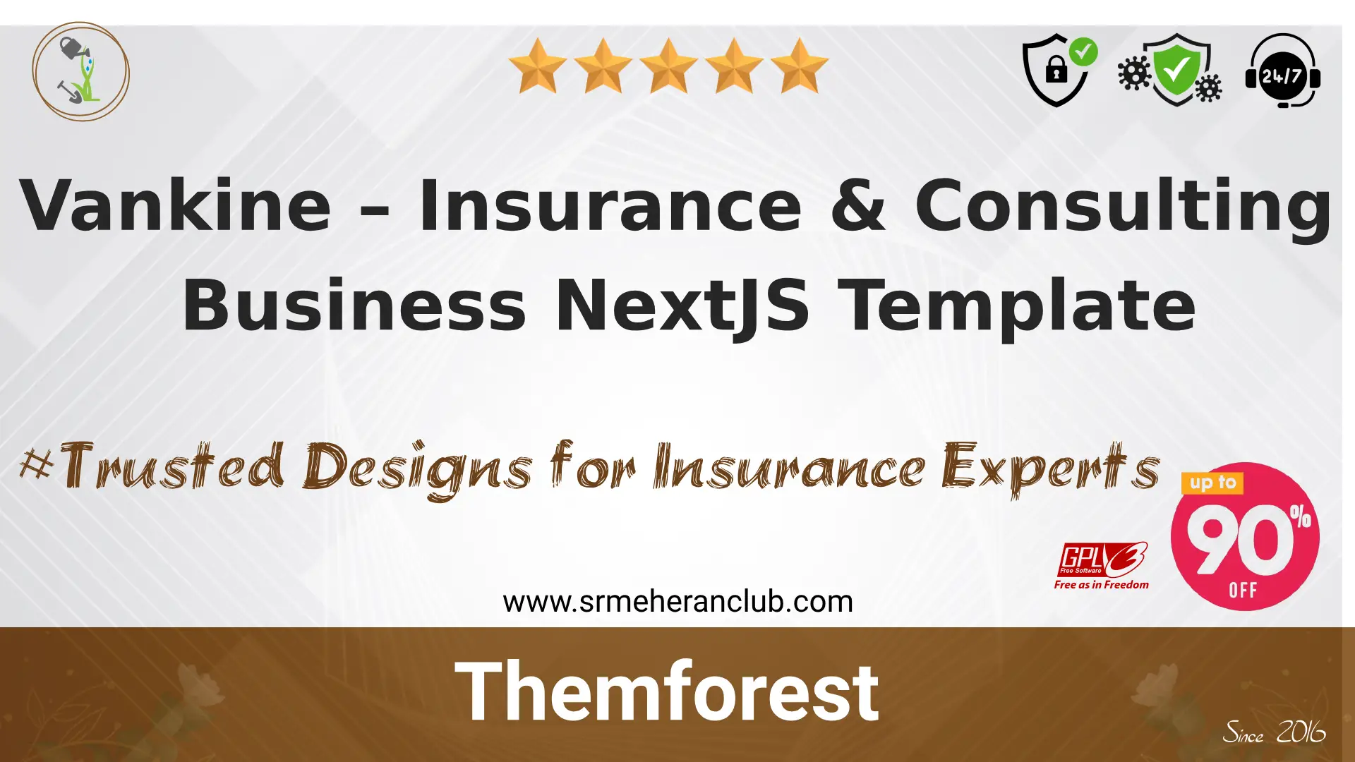 Vankine – Insurance & Consulting Business NextJS Template