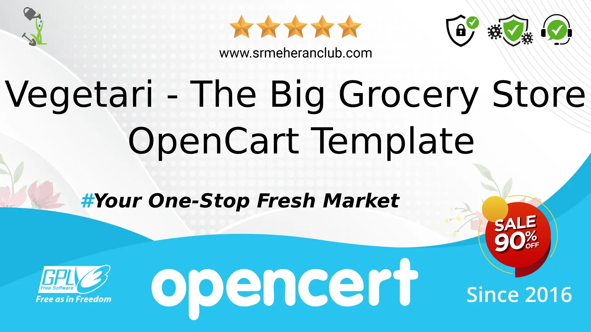 Vegetari – The Big Grocery Store OpenCart Template — Template by Templatemonster