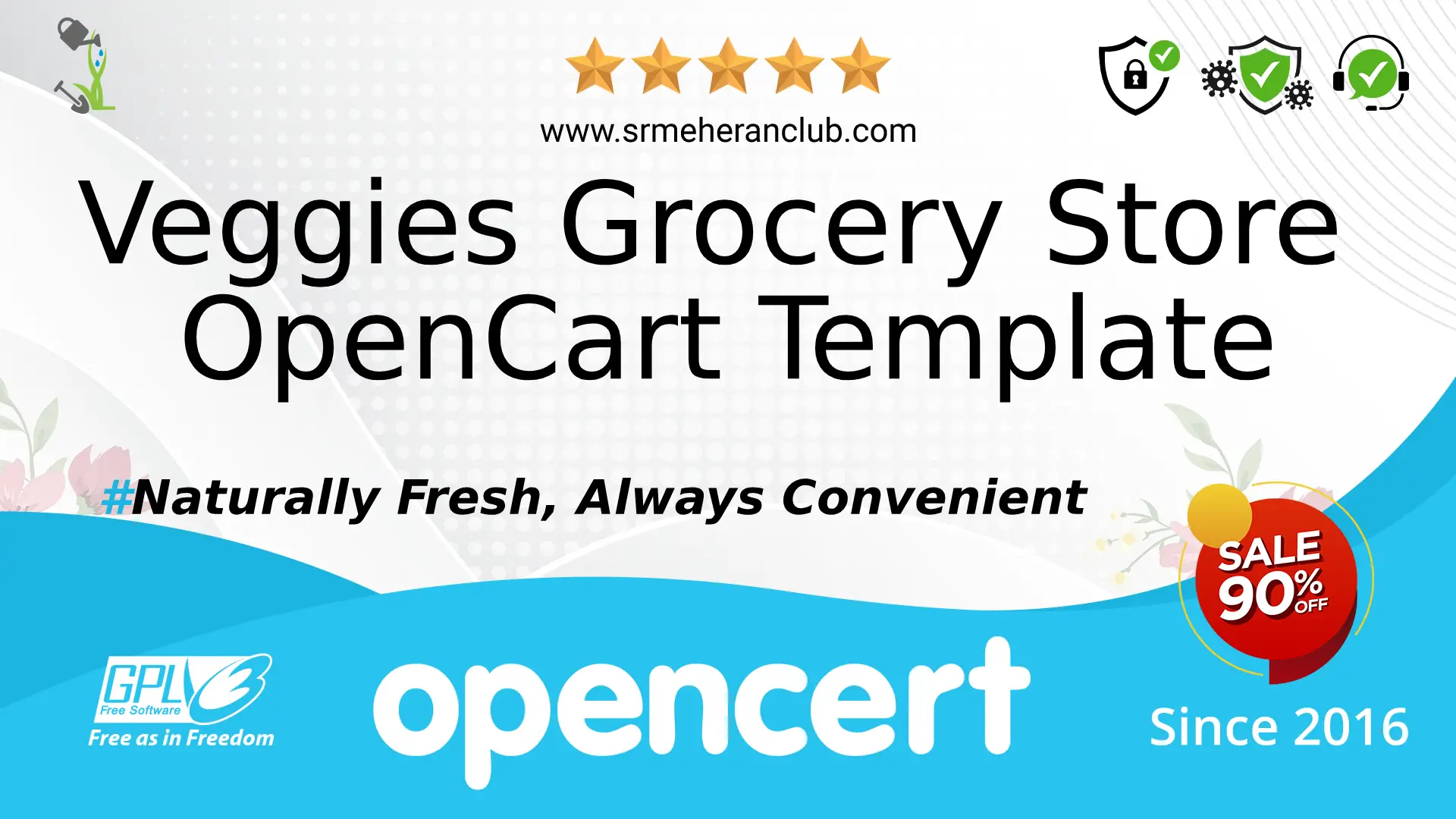 Veggies Grocery Store OpenCart Template — Template by Templatemonster