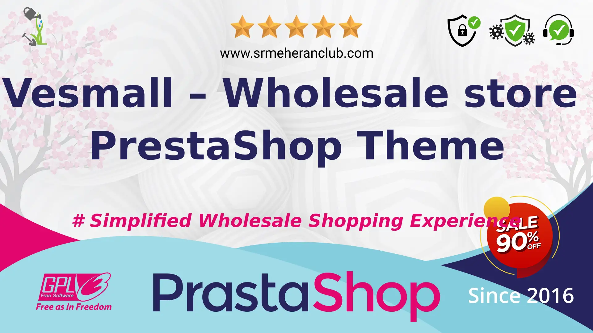 Vesmall – Wholesale store PrestaShop Theme — Theme by Templatemonster