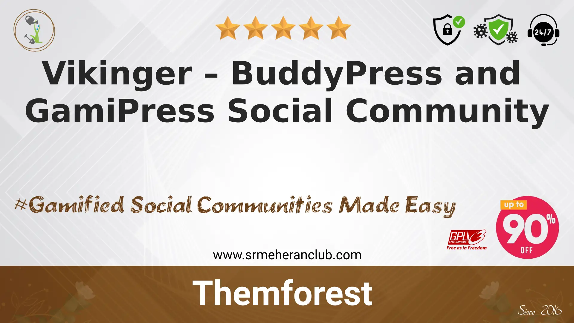Vikinger – BuddyPress and GamiPress Social Community — Plugin by Themeforest