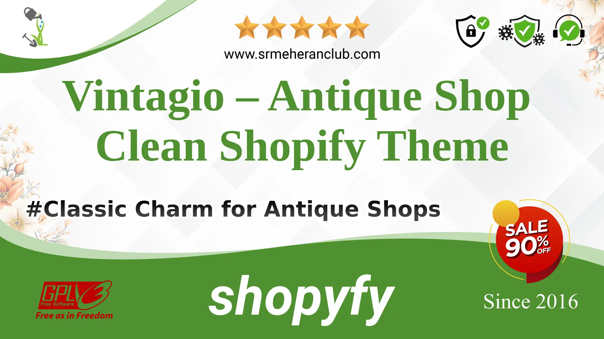 Vintagio – Antique Shop Clean Shopify Theme — Theme by Templatemonster