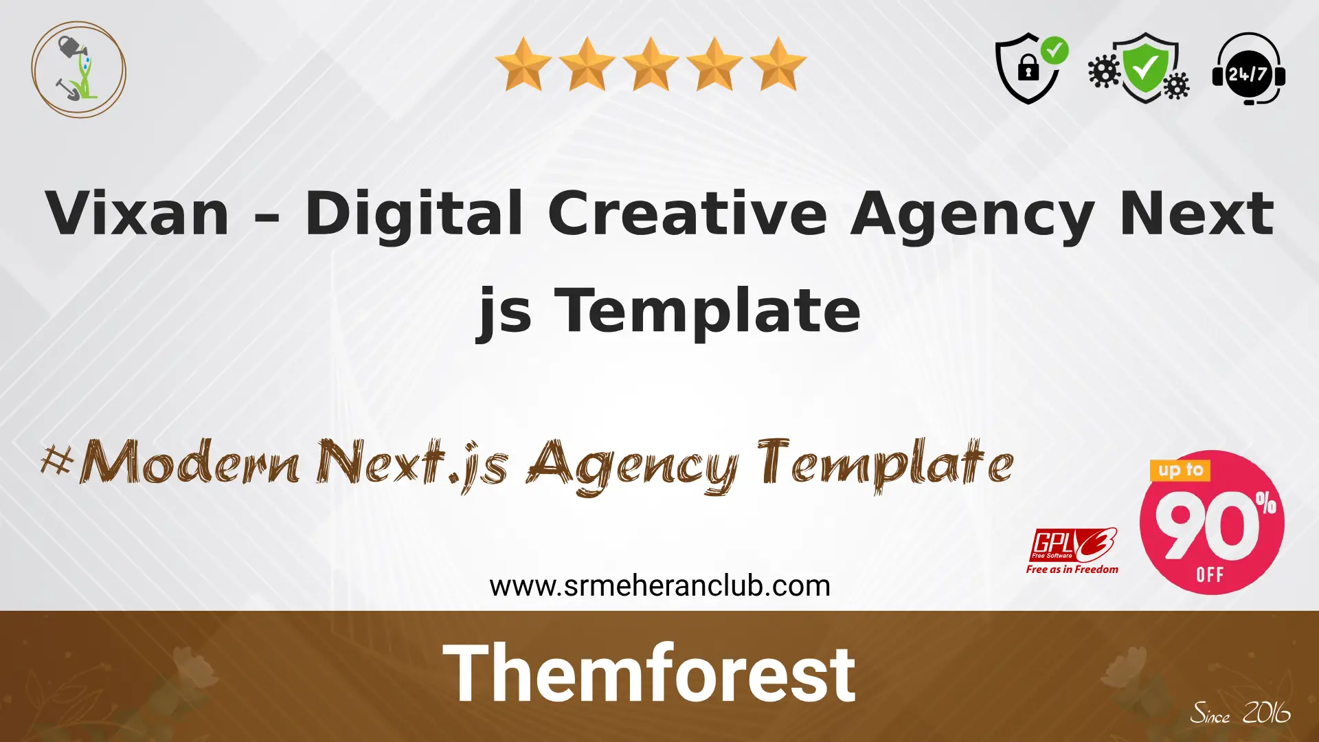 Vixan – Digital Creative Agency Next js Template — Template by Themeforest
