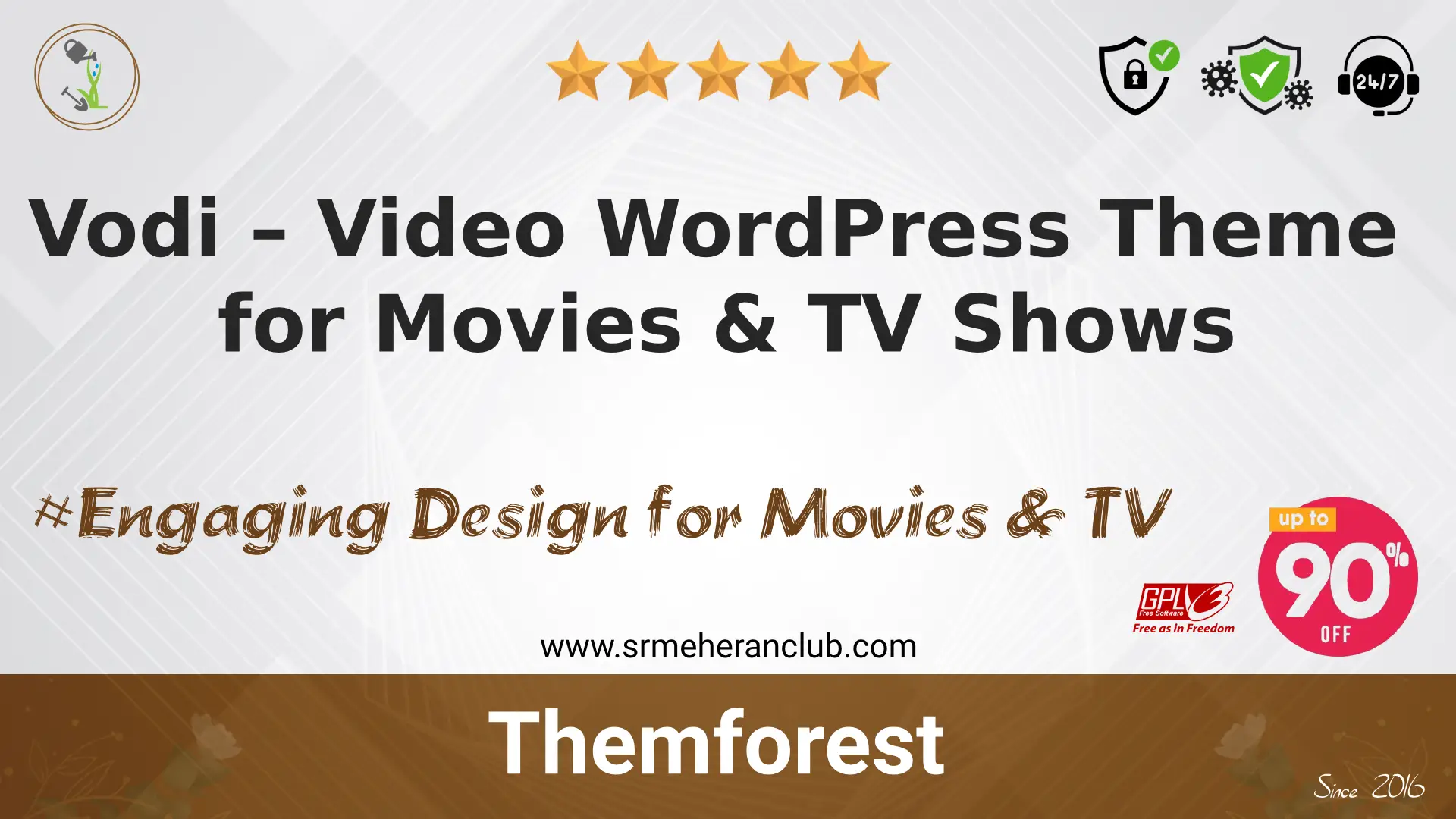 Vodi – Video WordPress Theme for Movies & TV Shows — Theme by Themeforest
