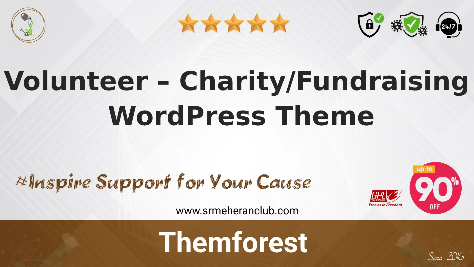 Volunteer – Charity/Fundraising WordPress Theme