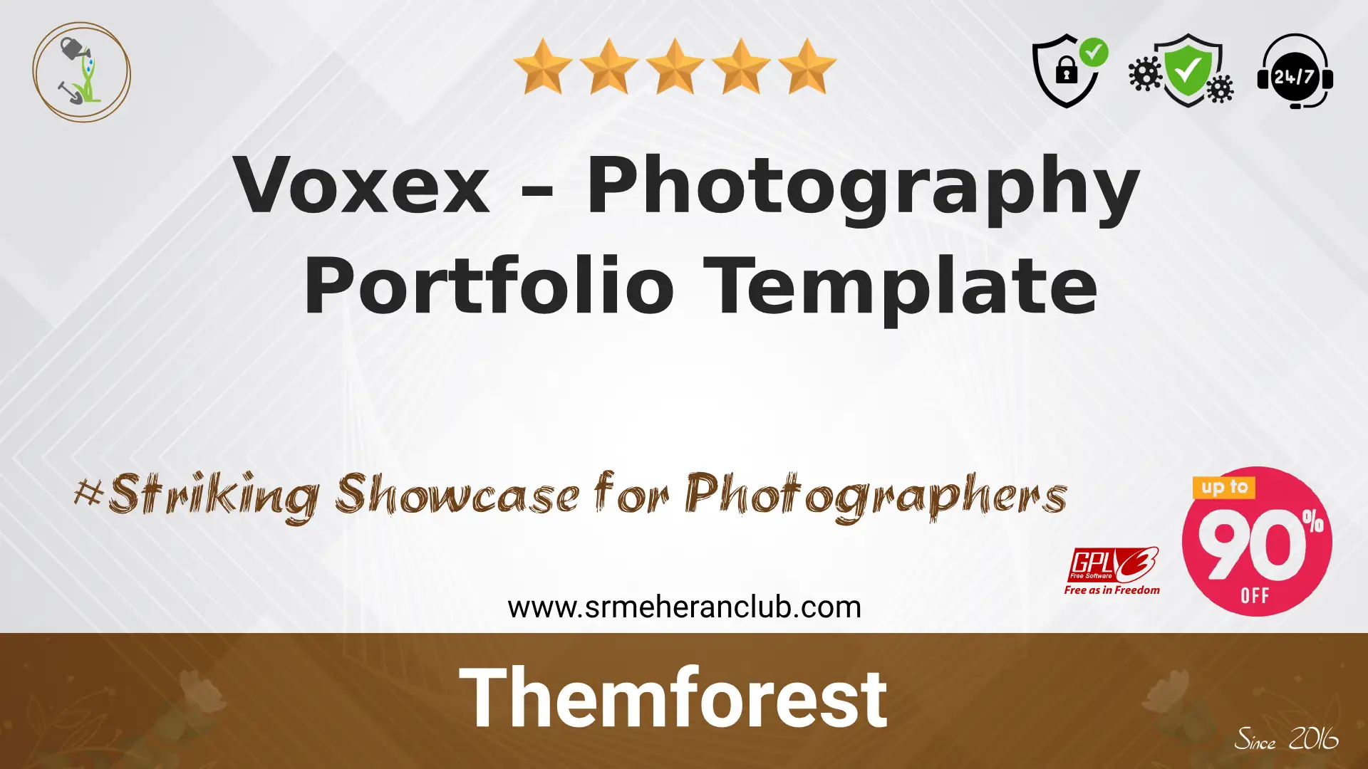 Voxex – Photography Portfolio Template