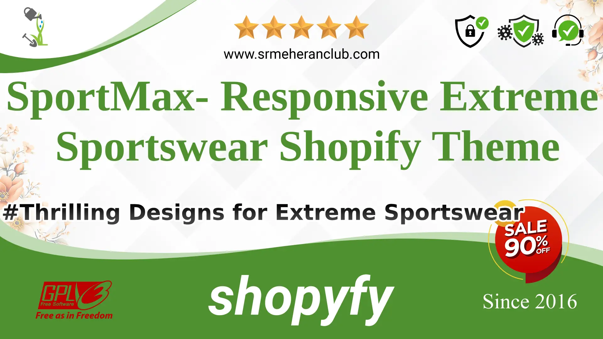 SportMax- Responsive Extreme Sportswear Shopify Theme — Theme by Templatemonster