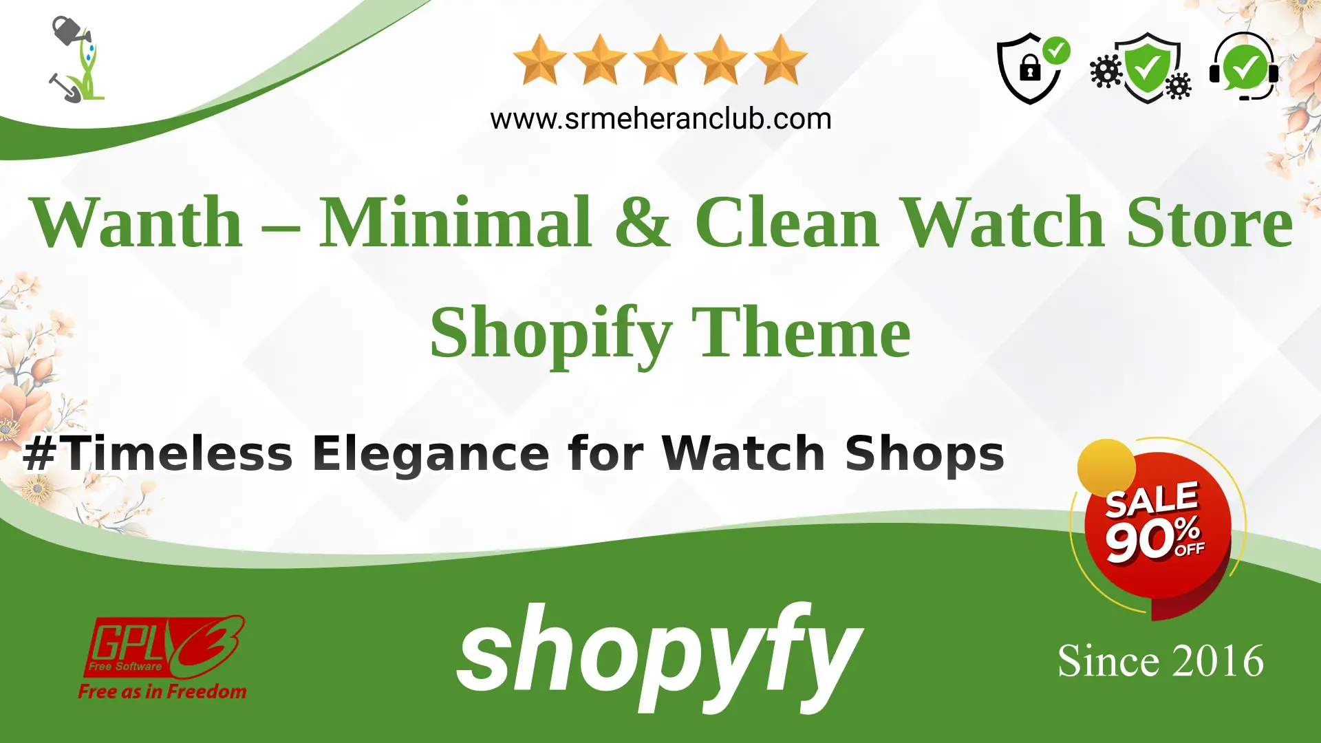 Wanth – Minimal & Clean Watch Store Shopify Theme