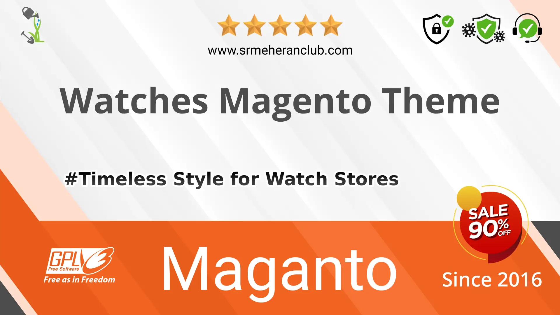 Watches Magento Theme — Theme by Templatemonster