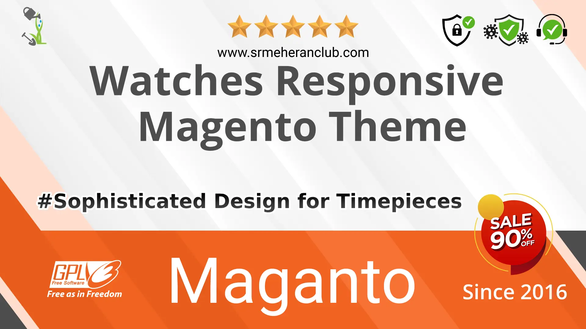Watches Responsive Magento Theme