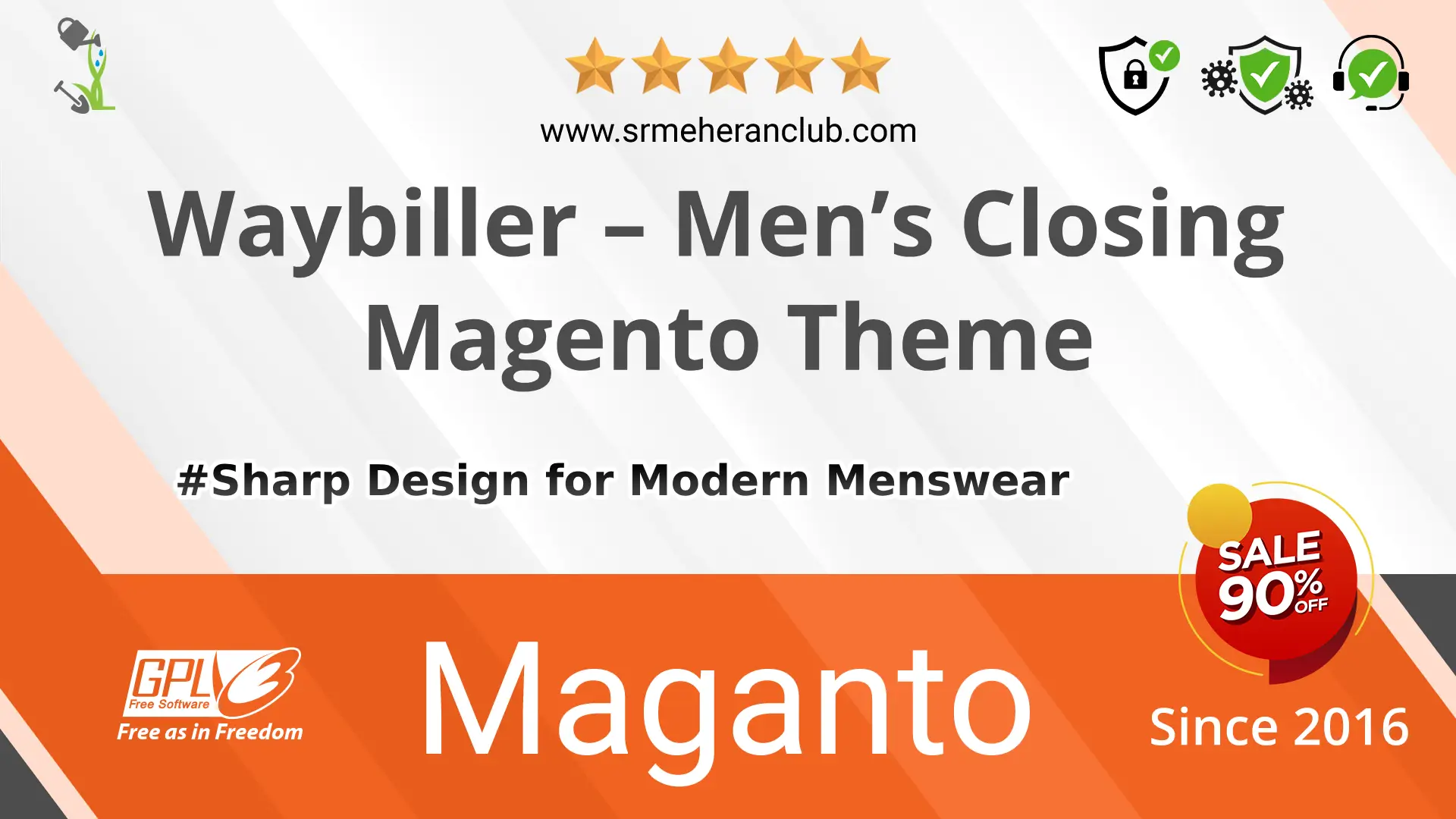 Waybiller – Men’s Closing Magento Theme — Theme by Templatemonster