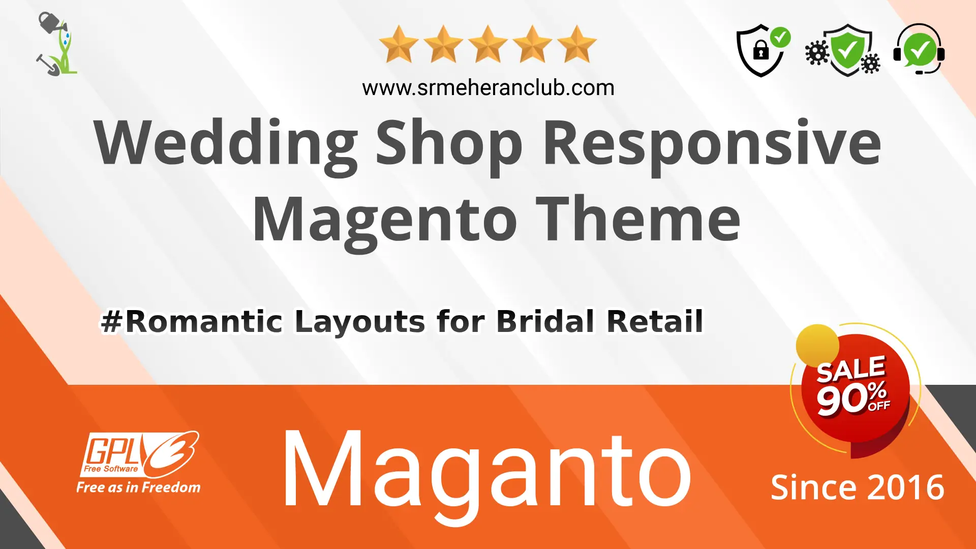 Wedding Shop Responsive Magento Theme — Theme by Templatemonster