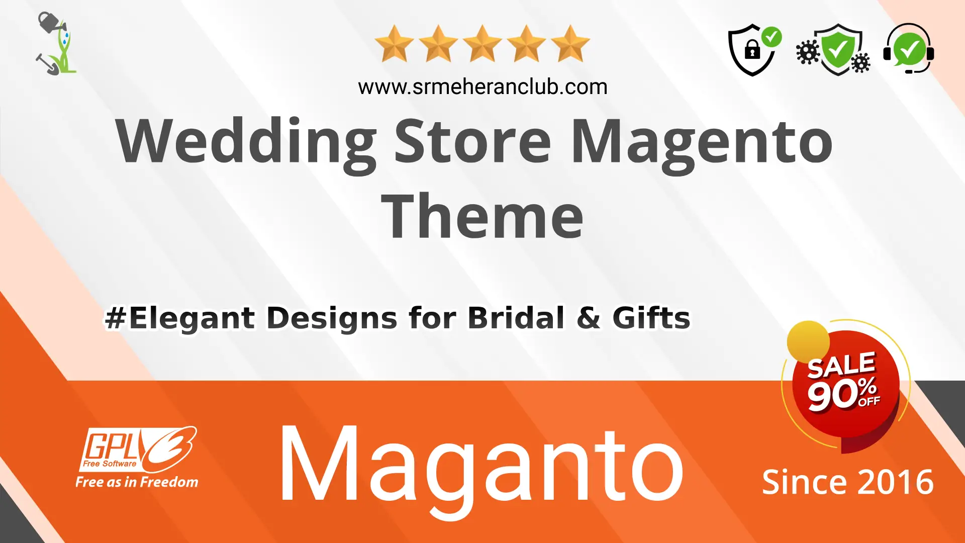 Wedding Store Magento Theme — Theme by Templatemonster
