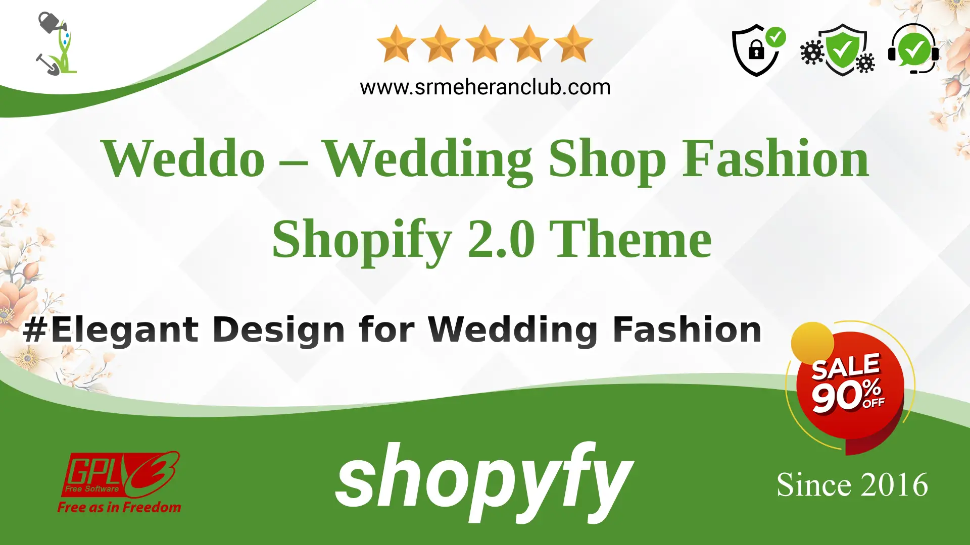 Weddo – Wedding Shop Fashion Shopify 2.0 Theme