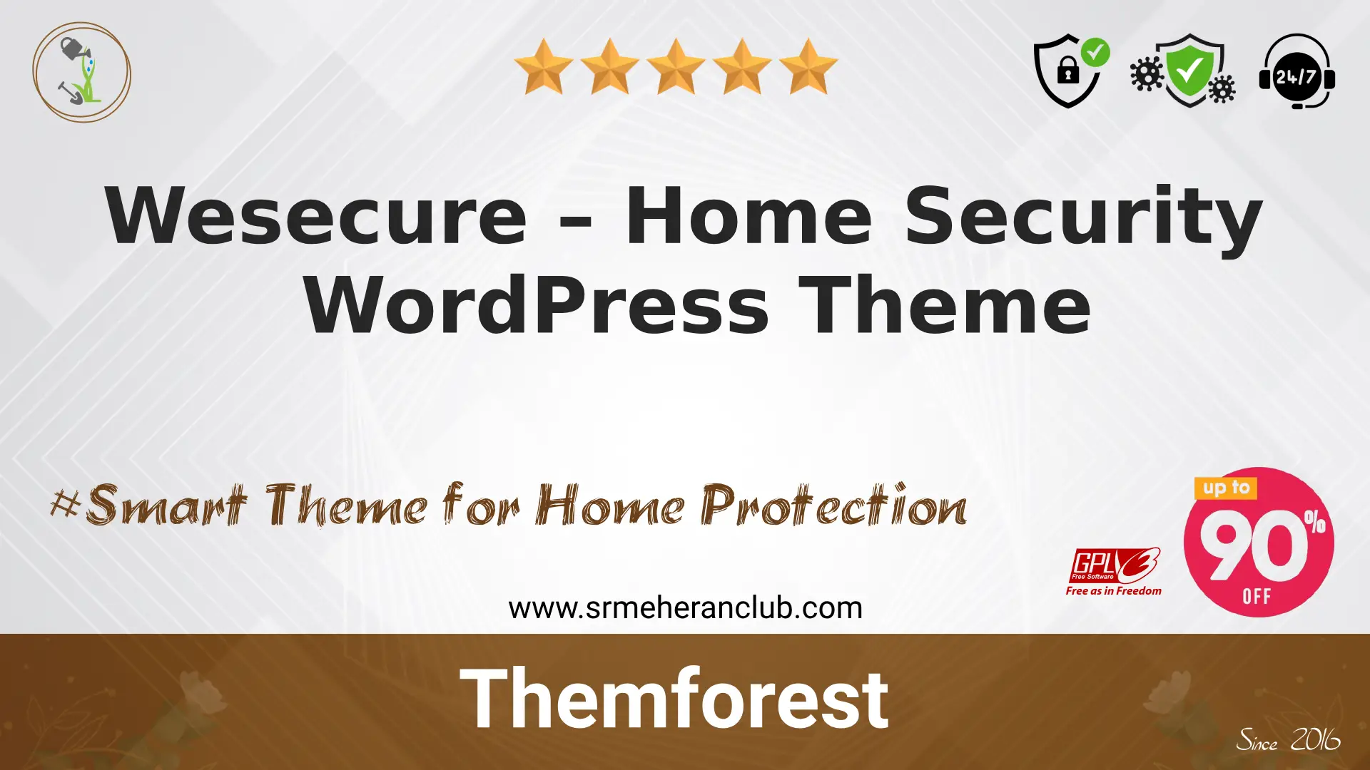 Wesecure – Home Security WordPress Theme — Theme by Themeforest