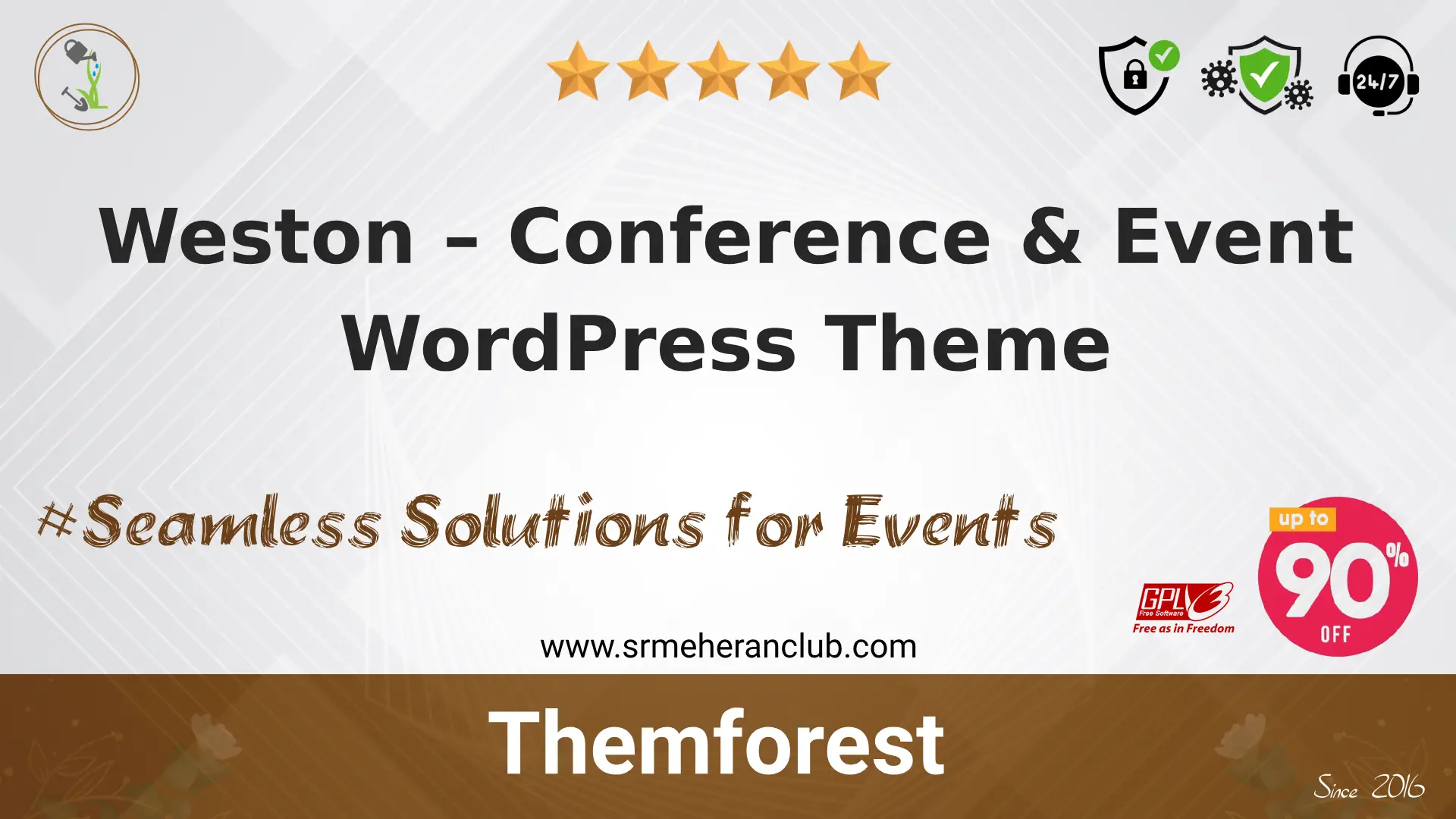 Weston – Conference & Event WordPress Theme — Theme by Themeforest