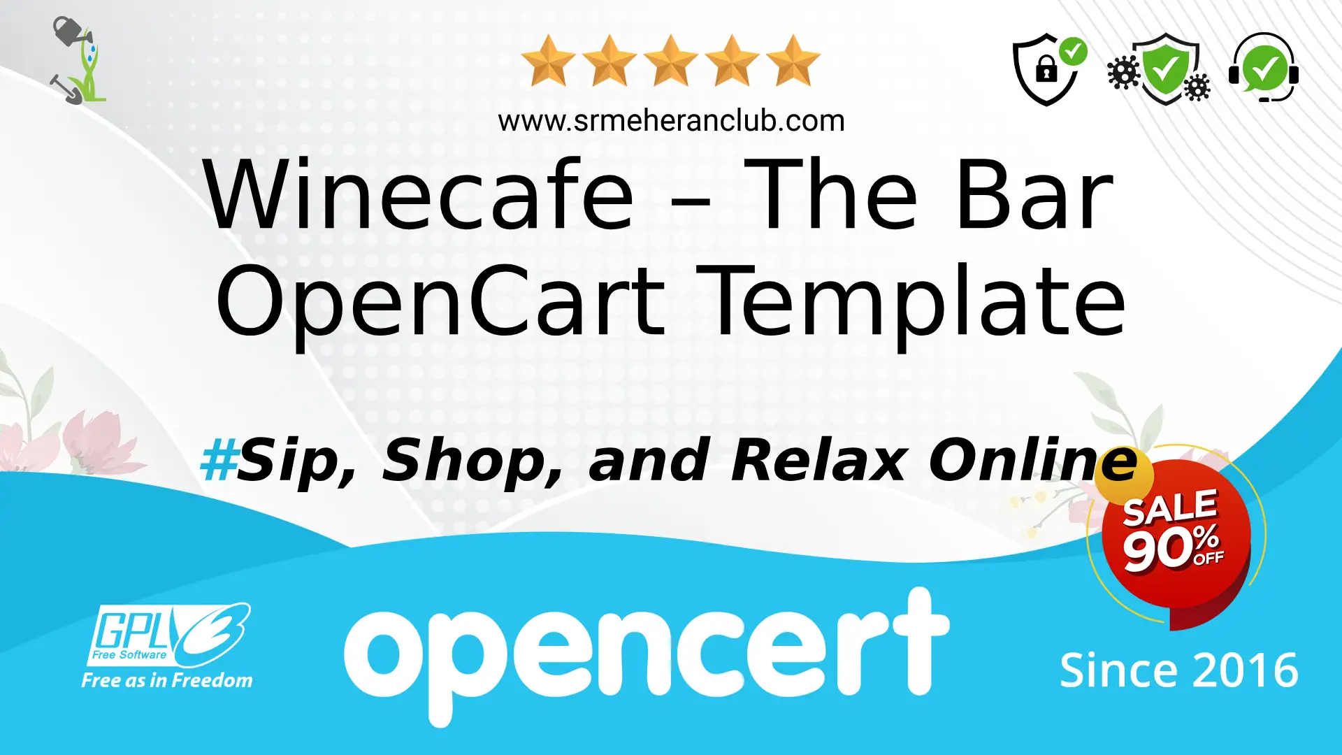 Winecafe – The Bar OpenCart Template — Template by Templatemonster