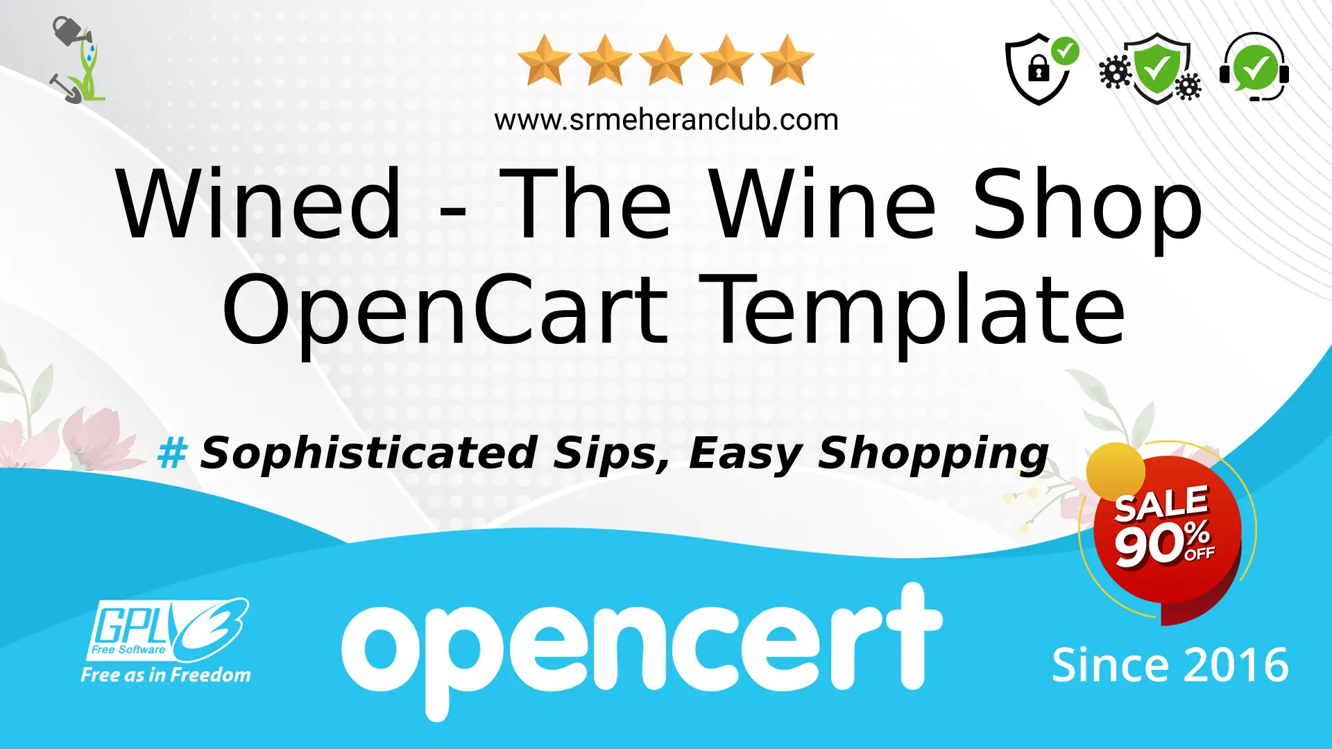 Wined – The Wine Shop OpenCart Template — Template by Templatemonster