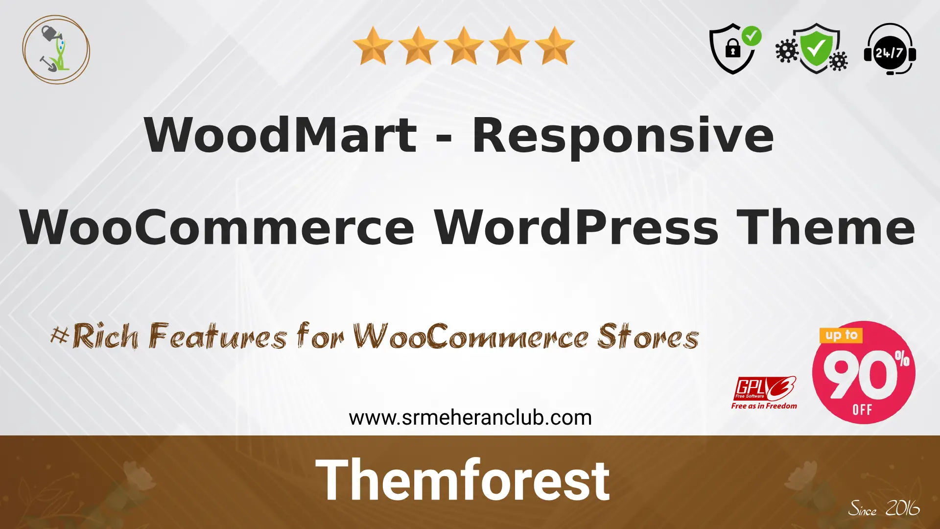 WoodMart – Responsive WooCommerce WordPress Theme
