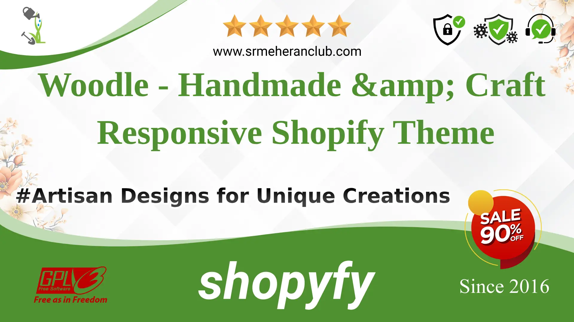Woodle – Handmade & Craft Responsive Shopify Theme