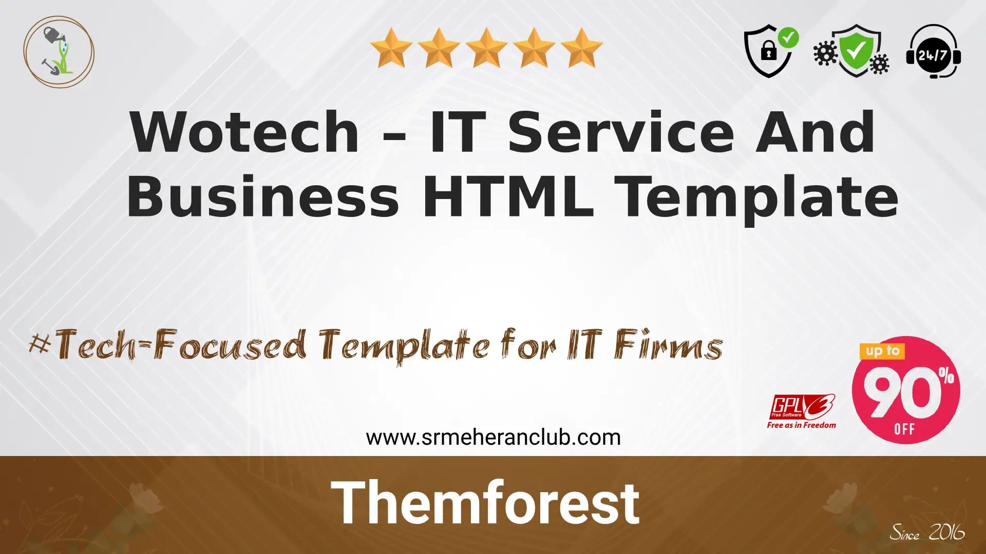 Wotech – IT Service And Business HTML Template — Template by Themeforest