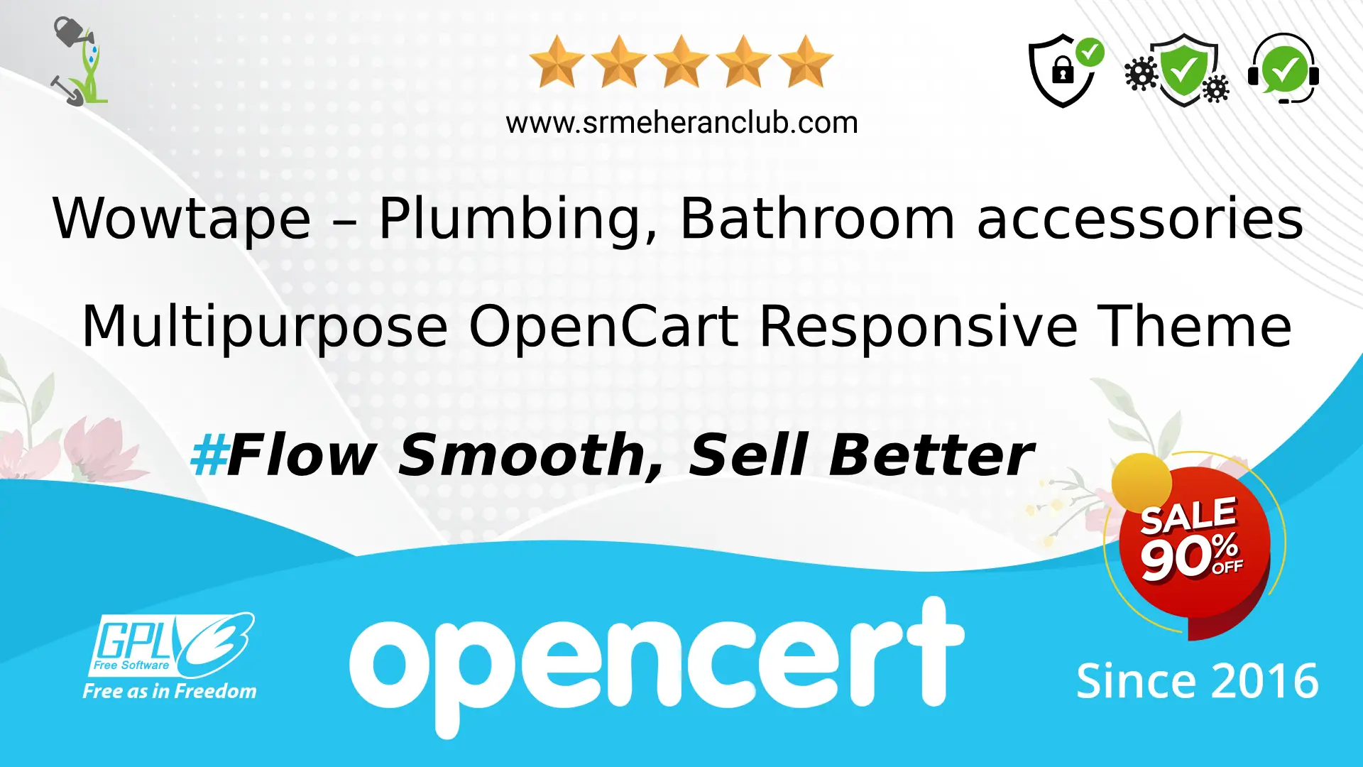 Wowtape – Plumbing, Bathroom accessories Multipurpose OpenCart Responsive Theme — Template by Templatemonster