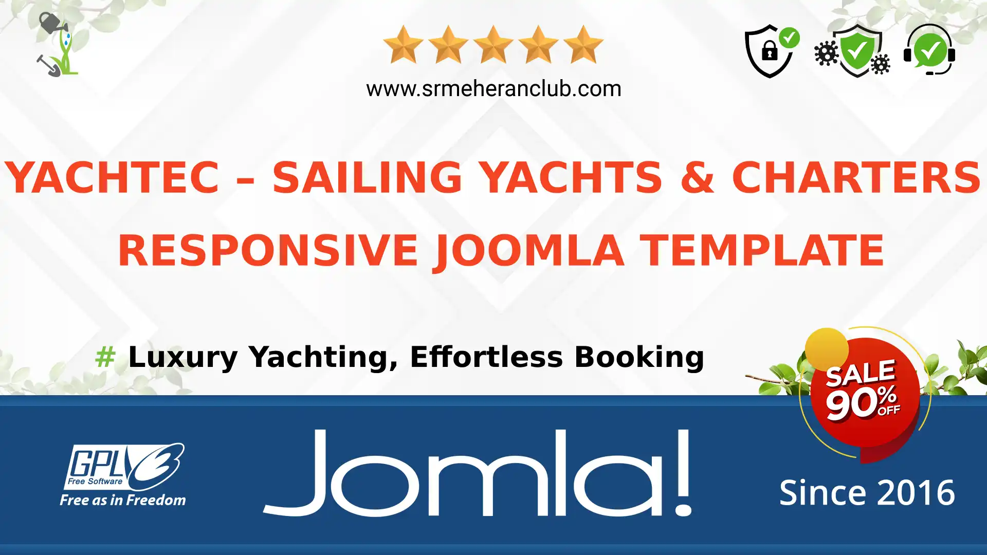 YachTec – Sailing Yachts & Charters Responsive Joomla Template — Theme by Templatemonster
