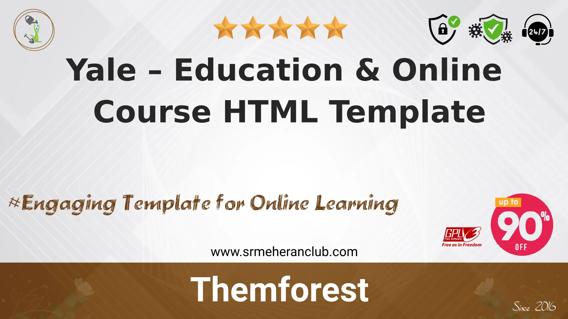 Yale – Education & Online Course HTML Template