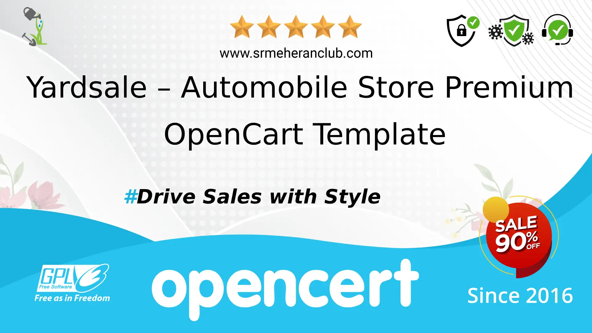 Yardsale – Automobile Store Premium OpenCart Template — Template by Templatemonster