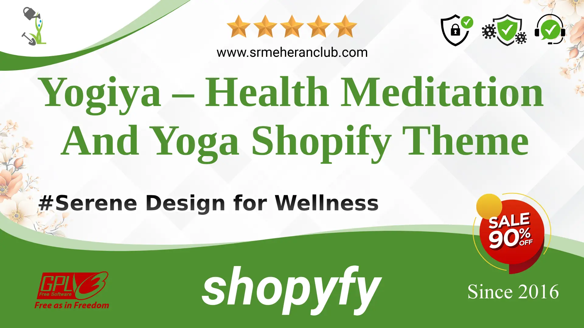 Yogiya – Health Meditation And Yoga Shopify Theme — Theme by Templatemonster