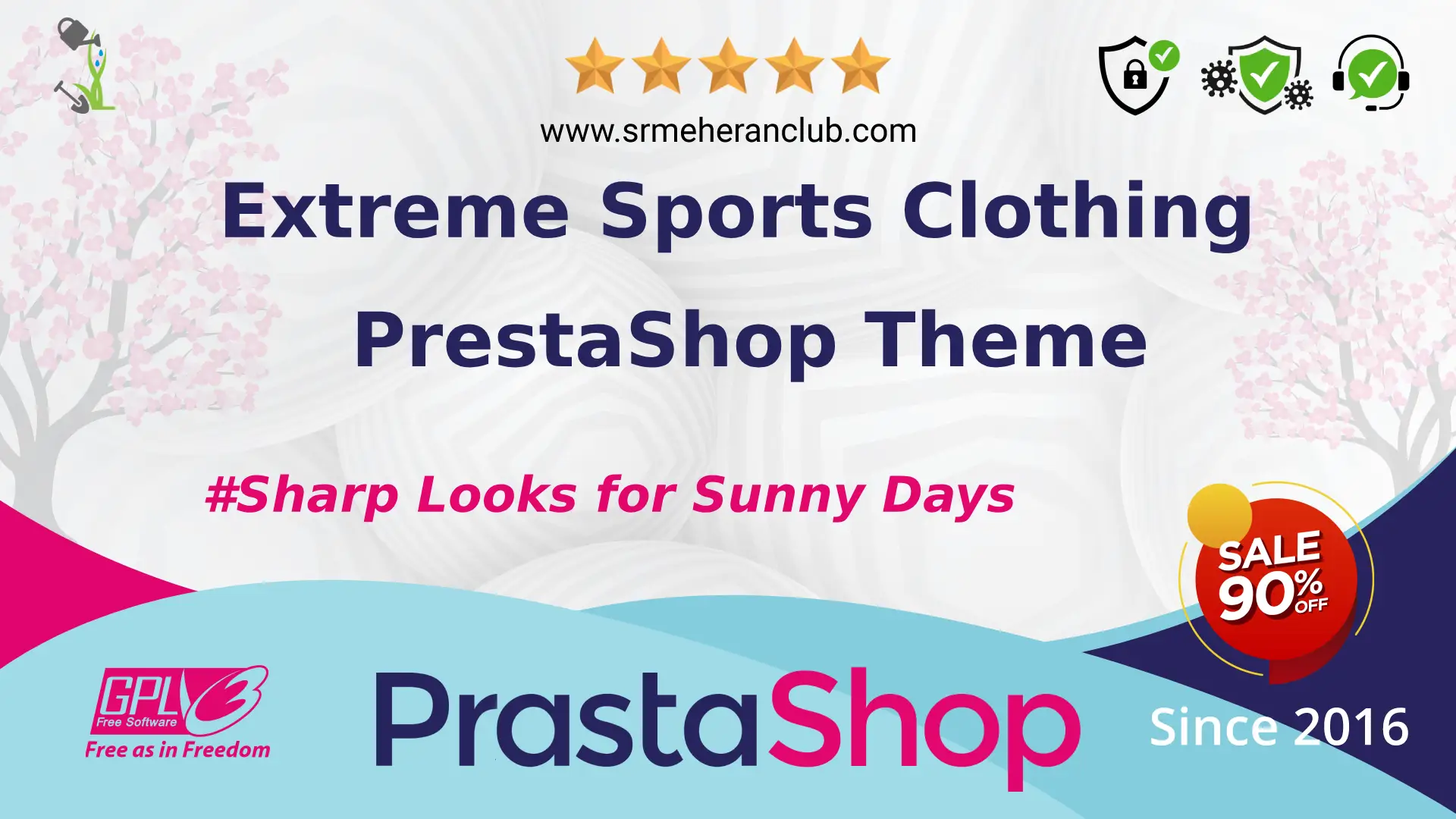 Extreme Sports Clothing PrestaShop Theme