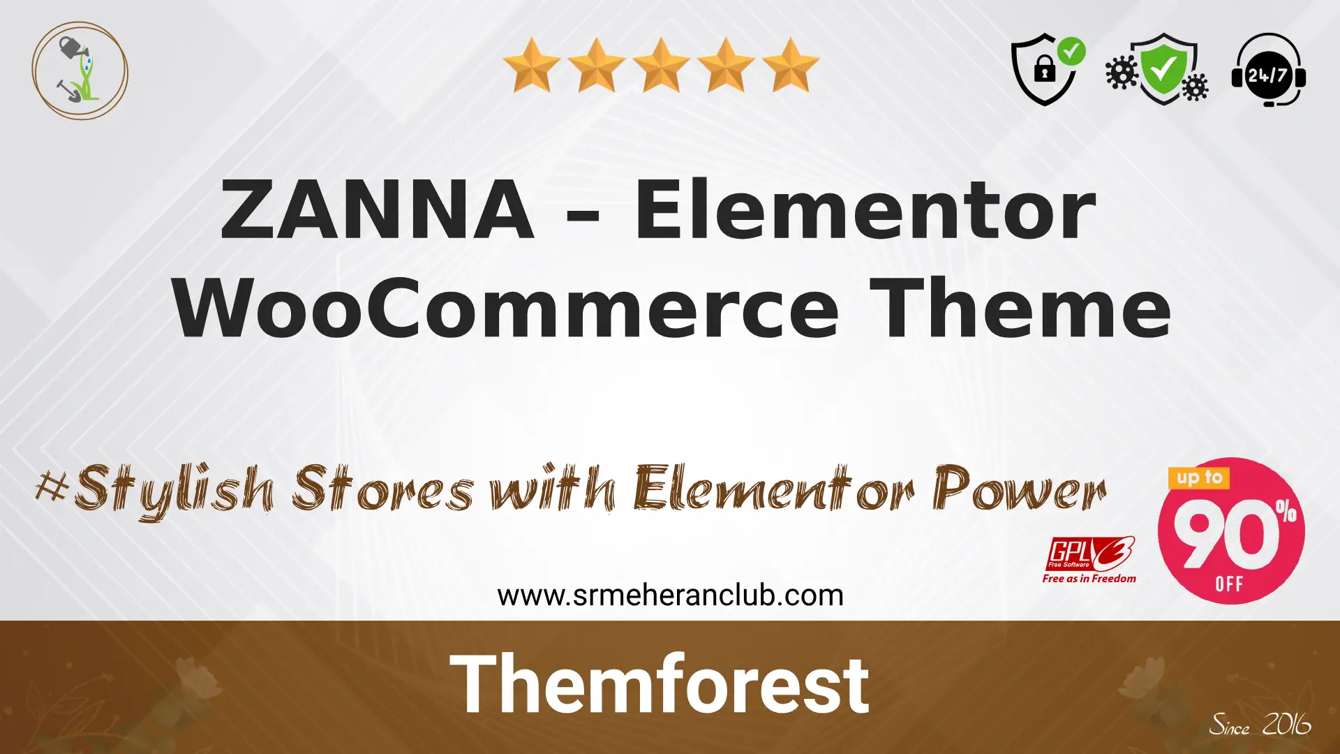 ZANNA – Elementor WooCommerce Theme — Theme by Themeforest