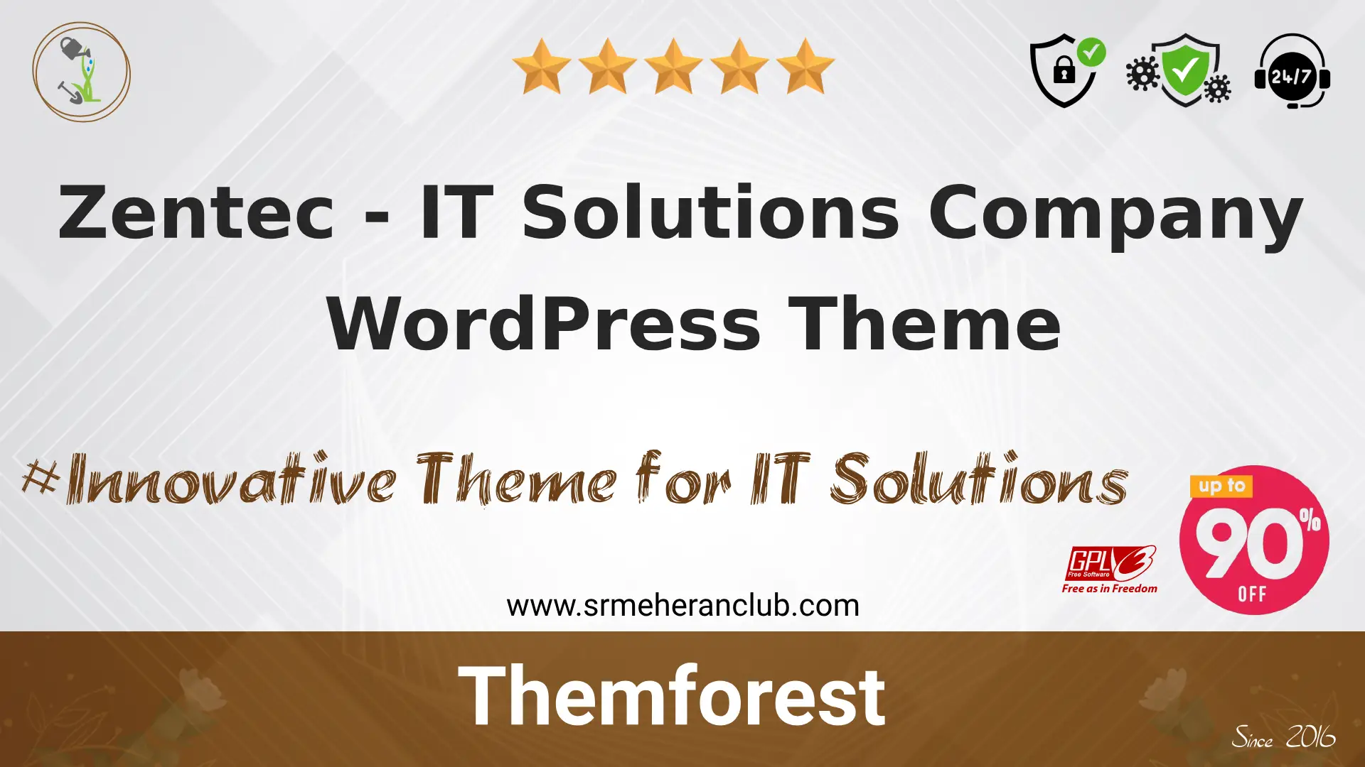 Zentec – IT Solutions Company WordPress Theme — Theme by Themeforest